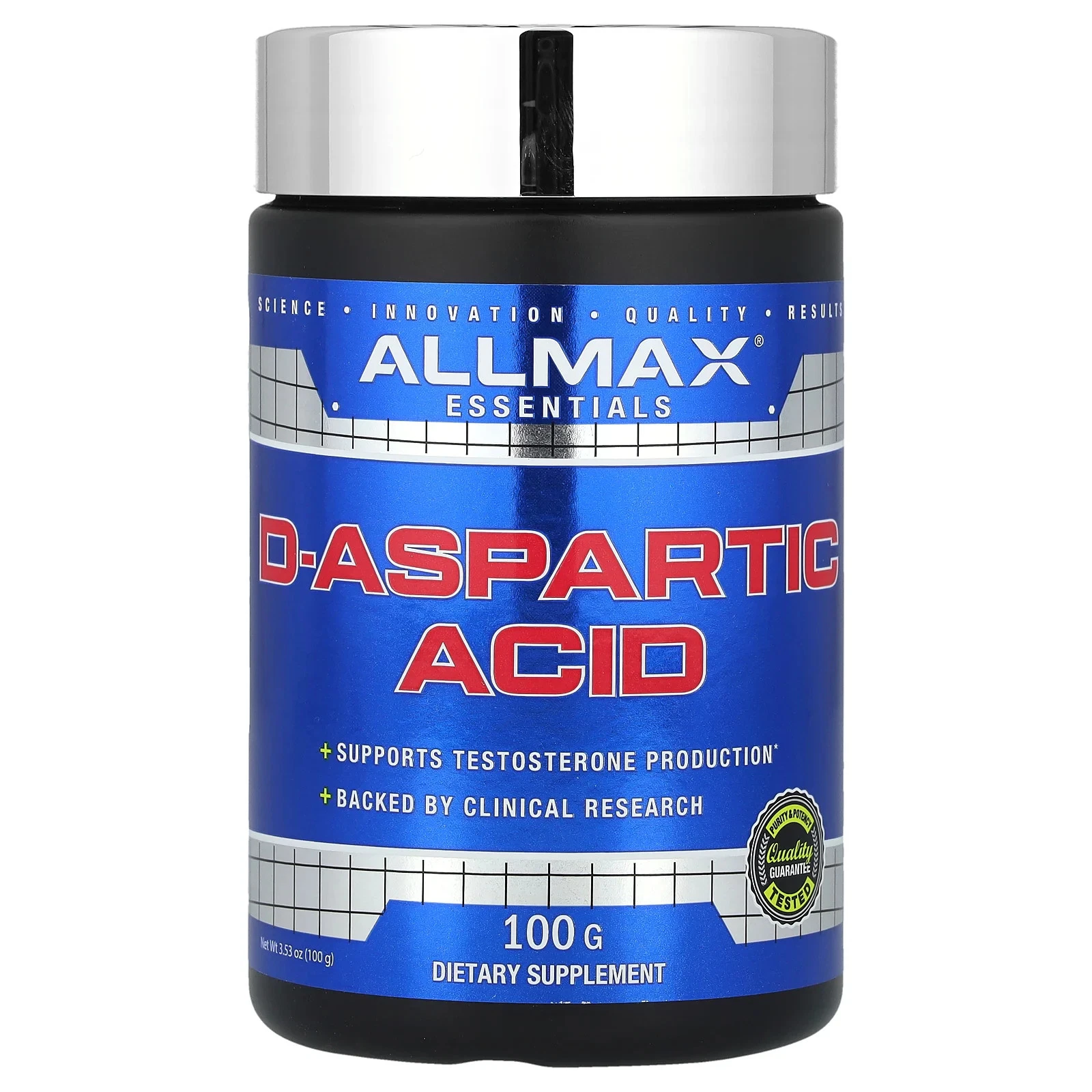 D-Aspartic Acid, 3.53 oz (100 g)