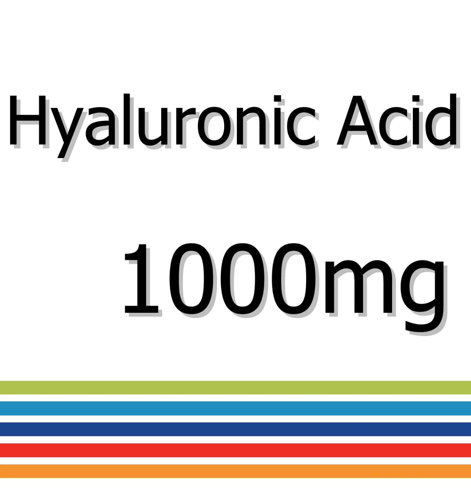 Hyaluronic Acid 1000mg x 30 Tablets - Repairs Tissues