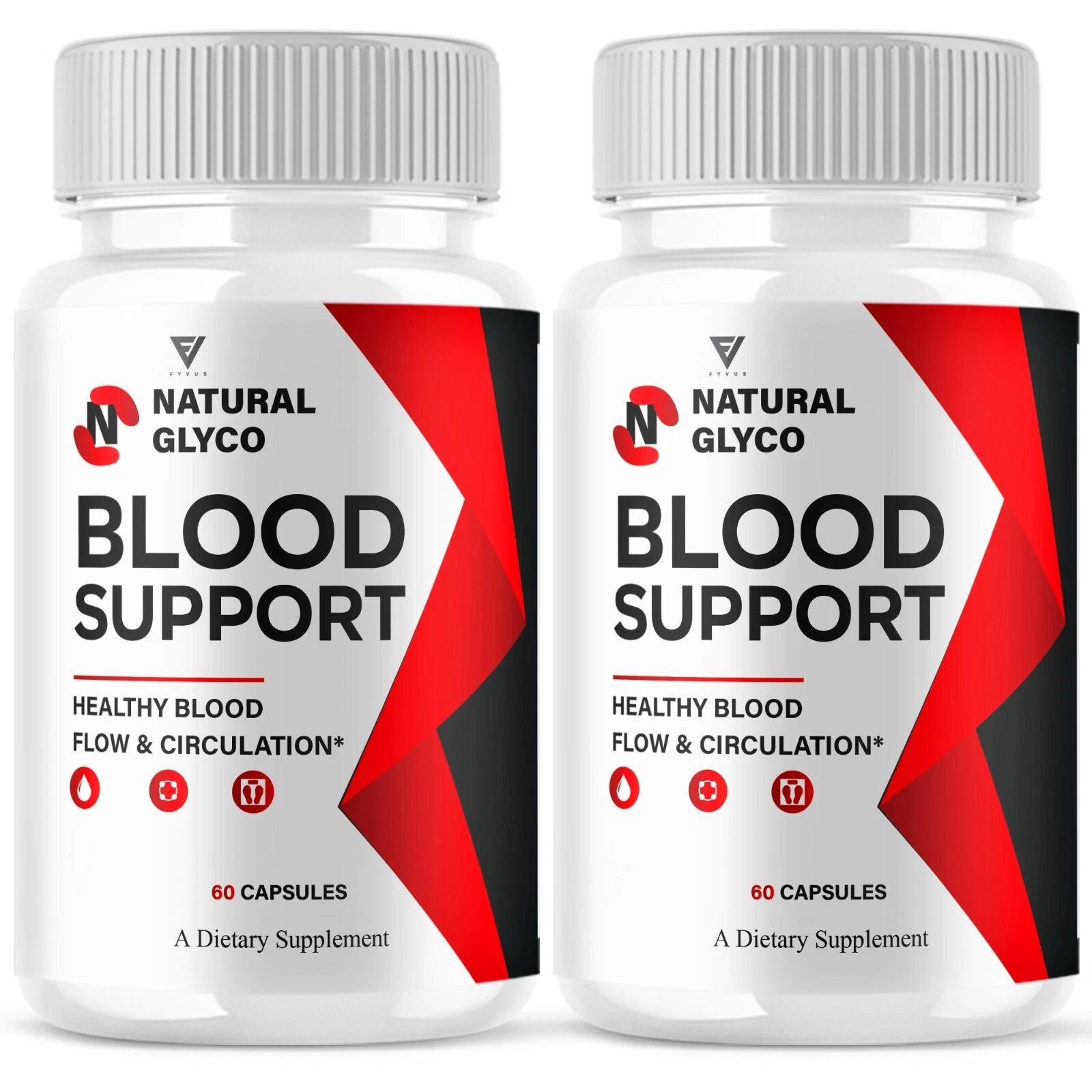 (2 Pack) Natural Glyco Glycogen Support Supplement, NaturalGlyco (120 Capsules)