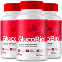 (3 Pack) GlucoBio Capsules, Gluco Bio Blood Health Support Dietary Supplement