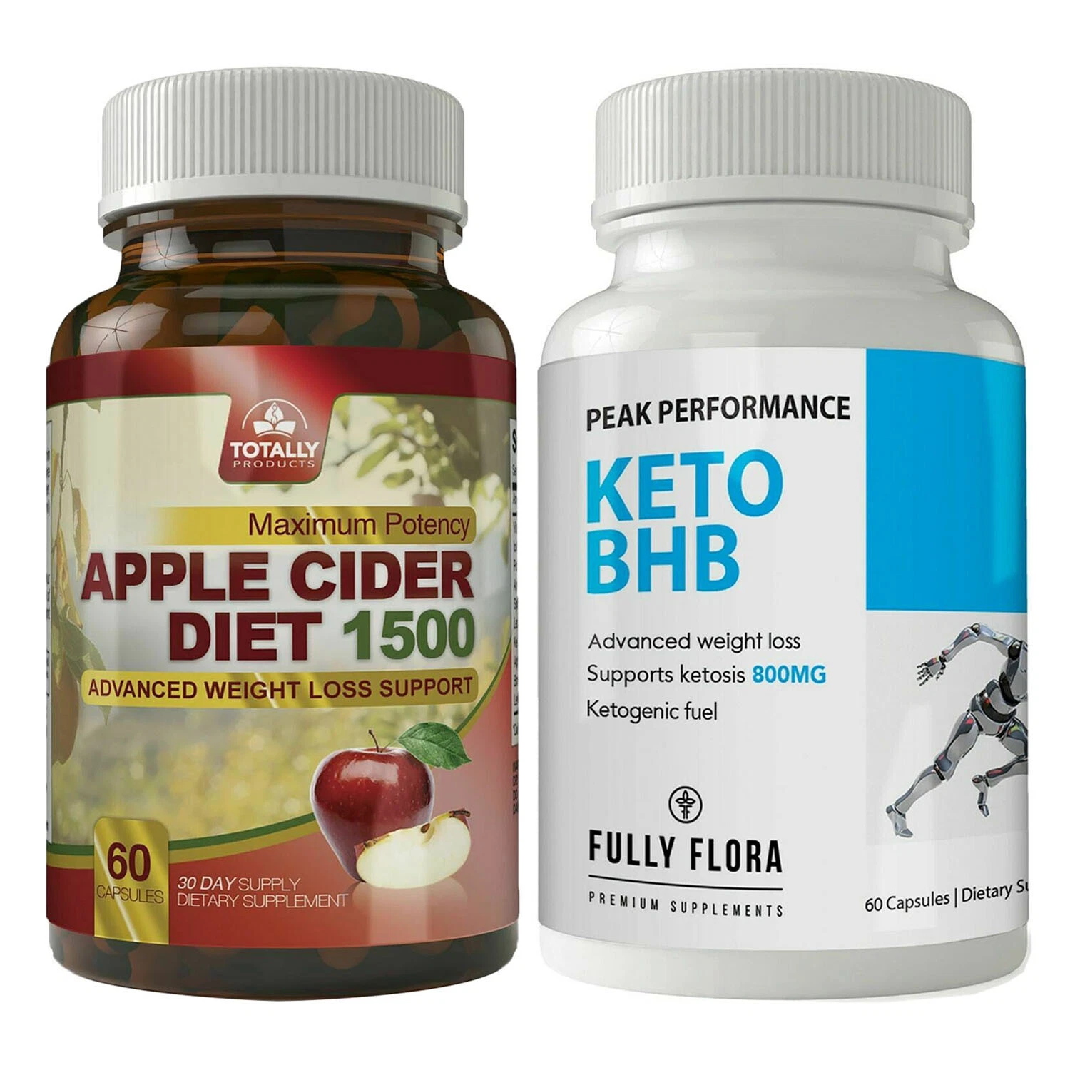 Apple Cider Diet 700 mg Caps Keto BHB Diet Ketosis Weight Loss Pills Free Ship