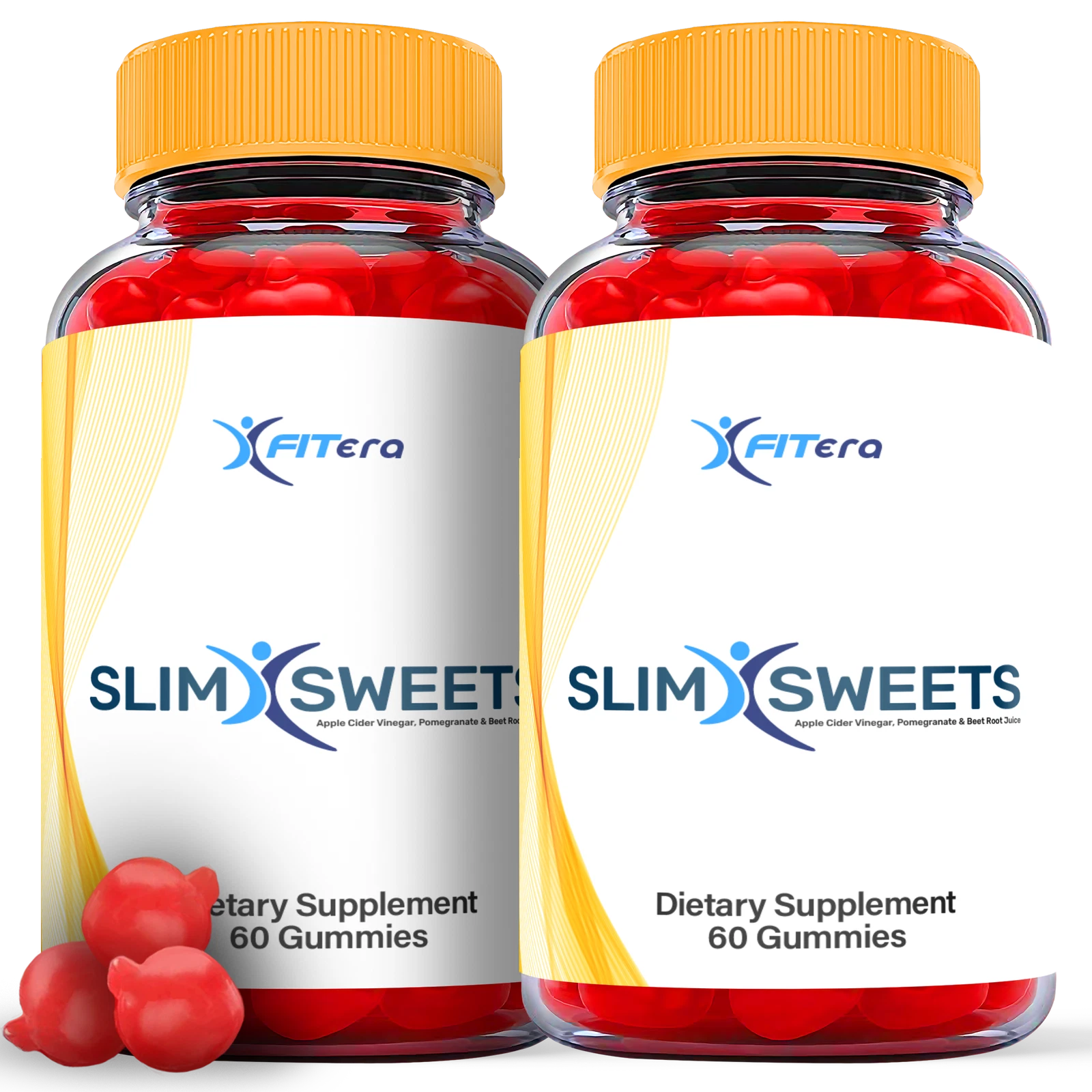 Slim Sweets Keto Gummies - SlimSweets Keto ACV Gummys Weight Loss ORIGINAL-2Pack