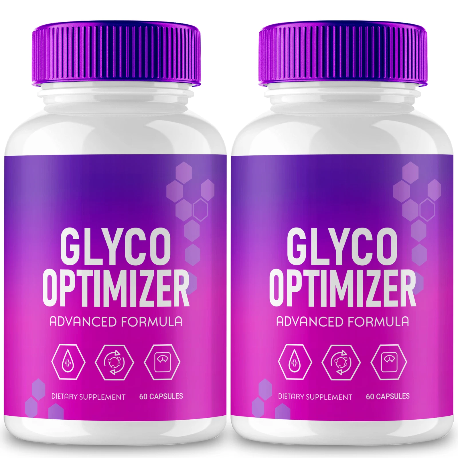 (2 Pack) Glyco Optimizer Healthy Blood Formula Support Capsules (120 Capsules)