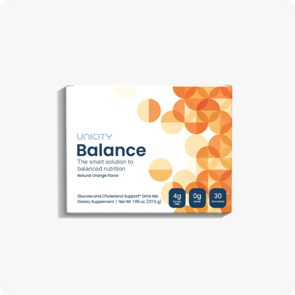 Unicity Balance 30 stick packs Natural Orange flavor