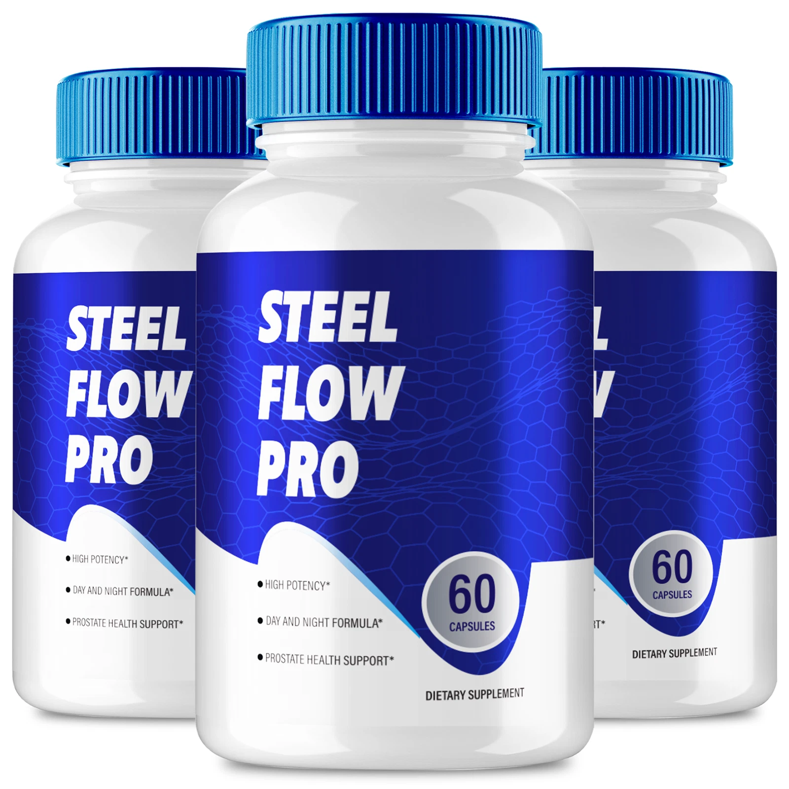 (3 Pack) Steel Flow Pro for Men to Support Prostate Health and Urinary Functions