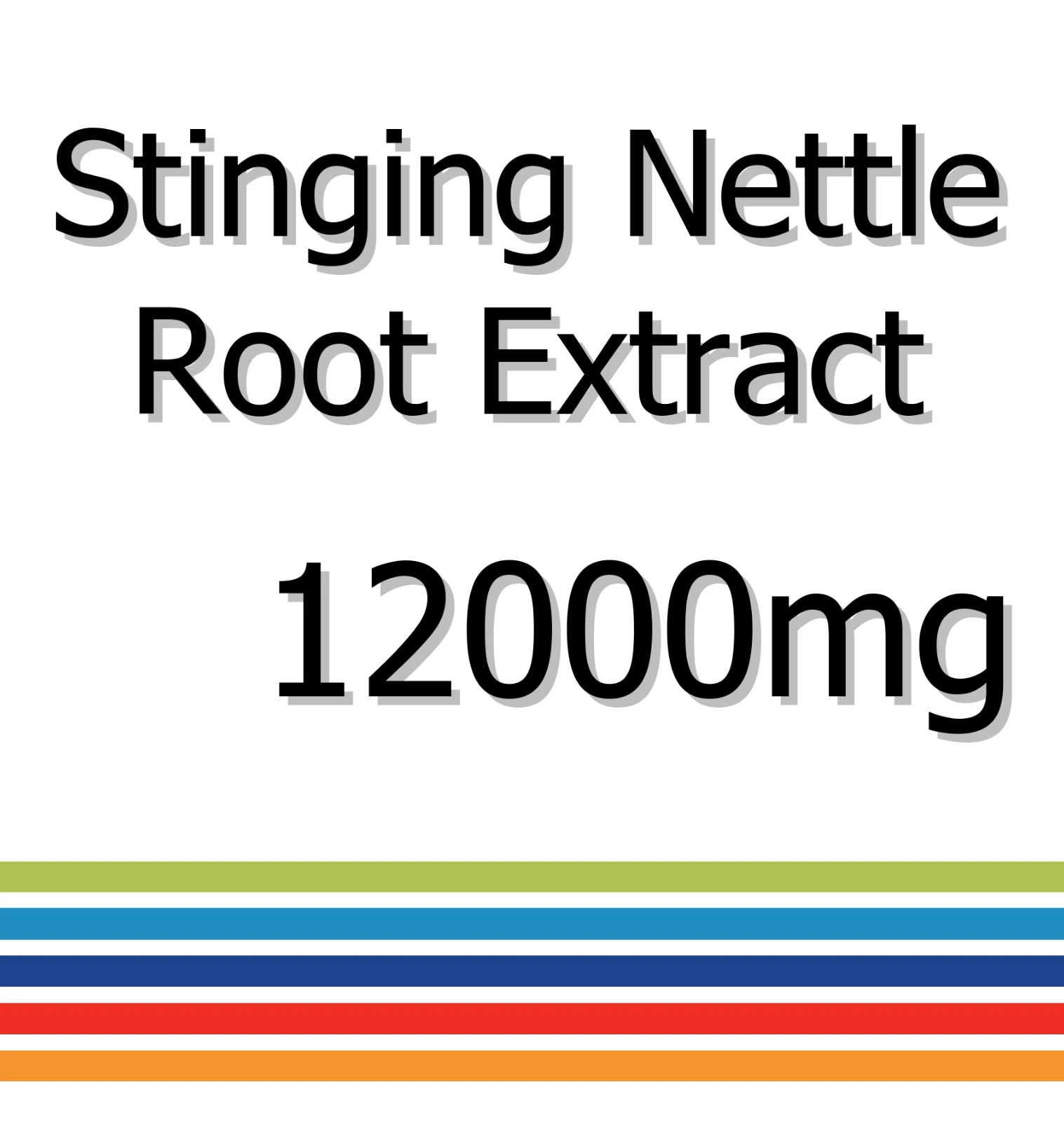 Stinging Nettle Root Extract 12000mg x 90 Tablets - Digestive Health