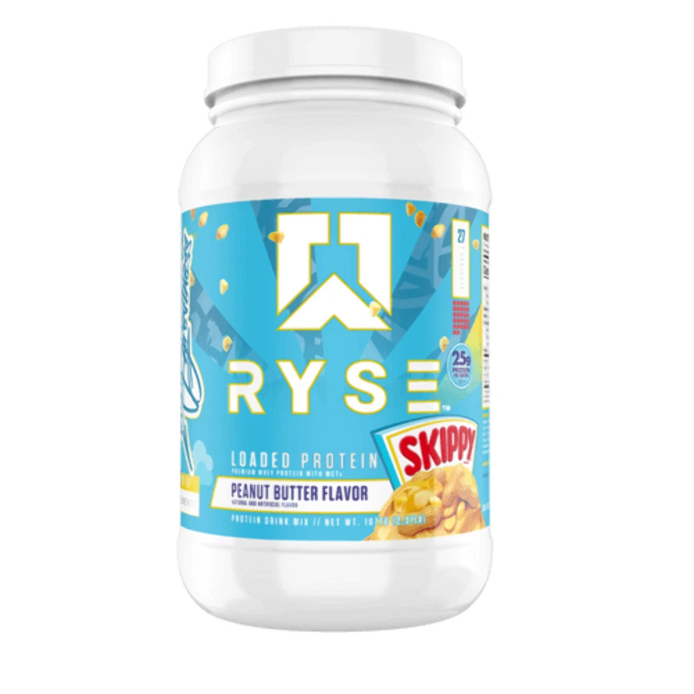 RYSE Supplements loaded protein-25g Whey Isolate, MCTs, Delicious Flavors