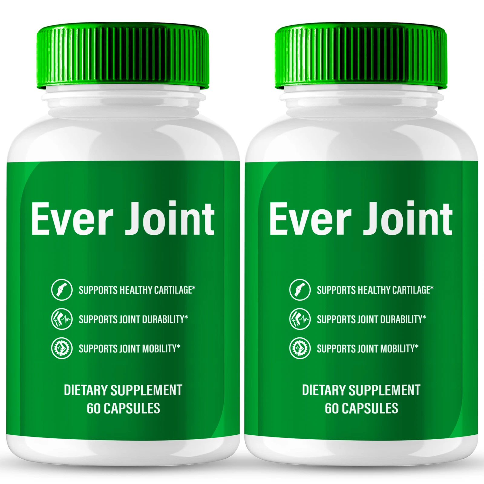 (2 Pack) Ever Joint Supplement Capsules for Healthy Bones & Bolster Flexibility