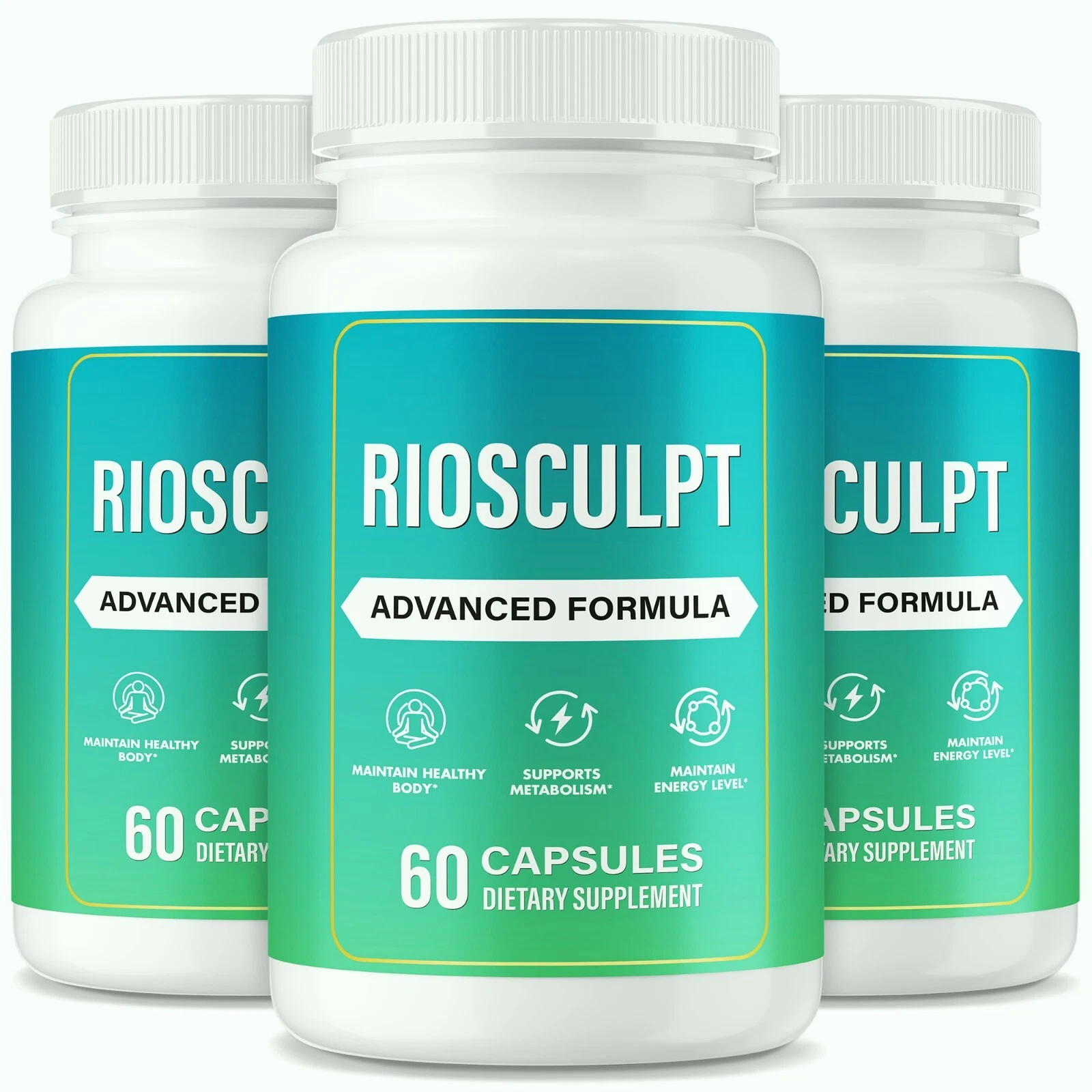 (3 Pack) RioSculpt Capsules for Weight loss, Premium Fat-Burning Formula