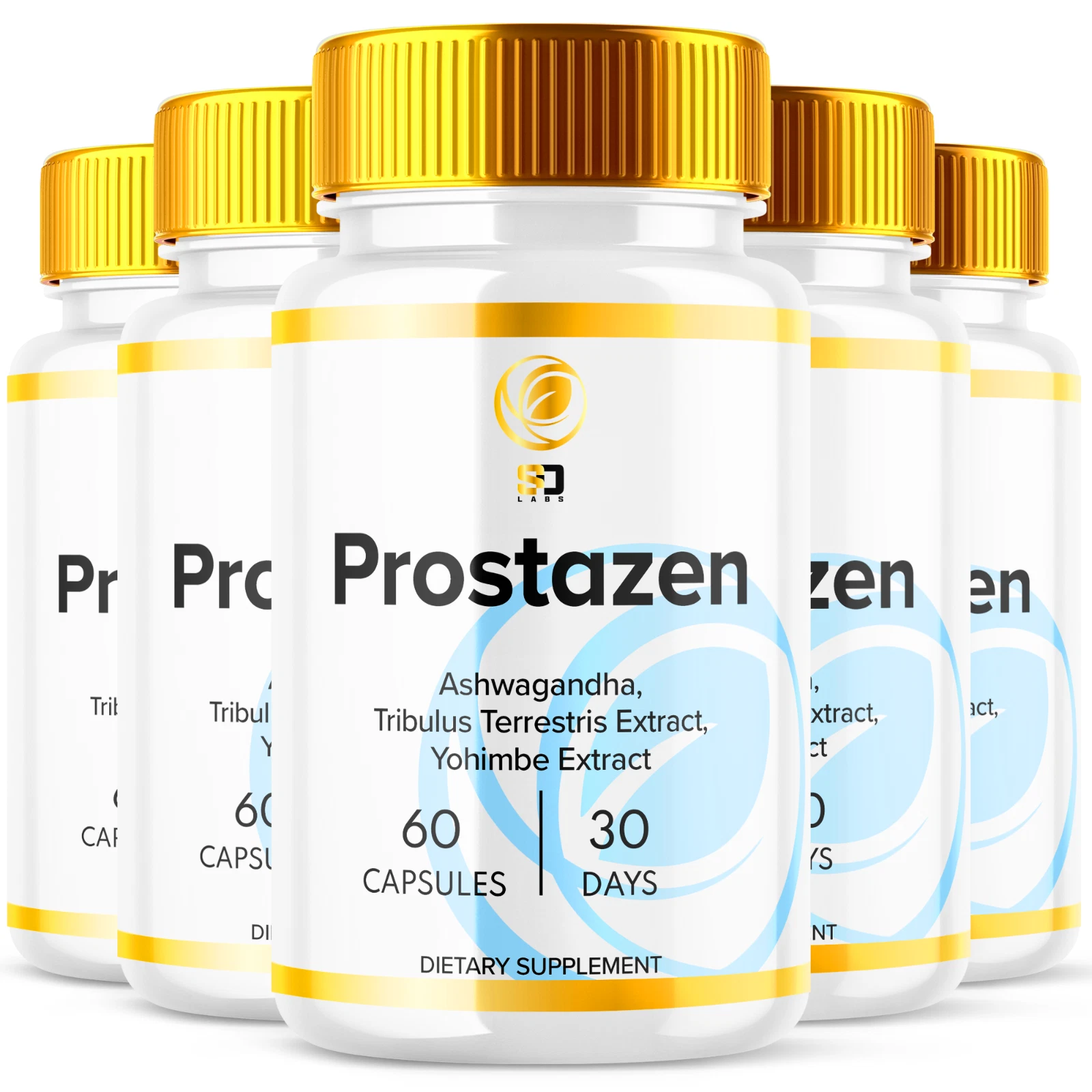 (5 Pack) Prostazen Pills - Supports Prostate Health & Vitality - 300 Capsules