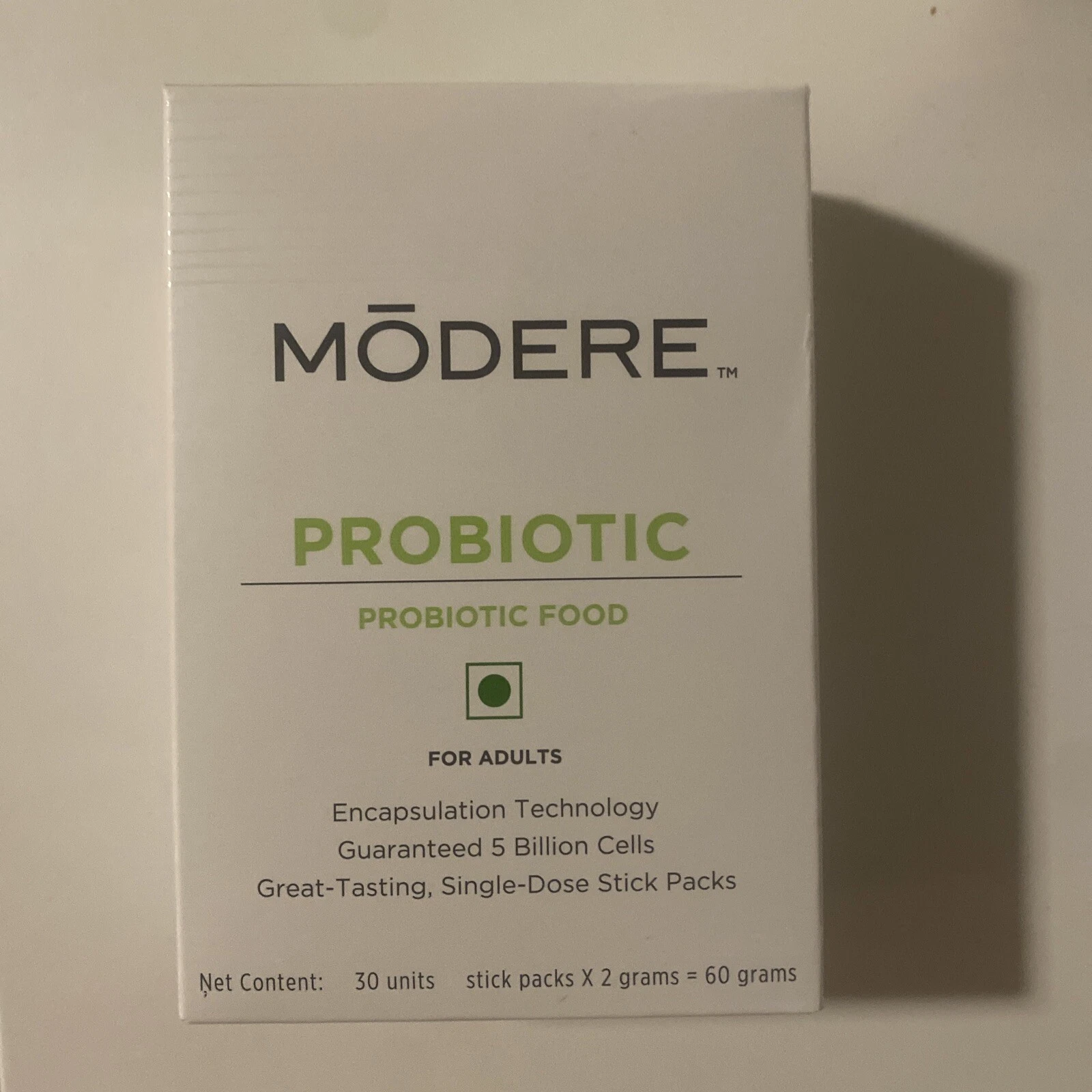 Modere Probiotic Support Dietary Supplement 1 Box/30 Sticks. exp 1/2027