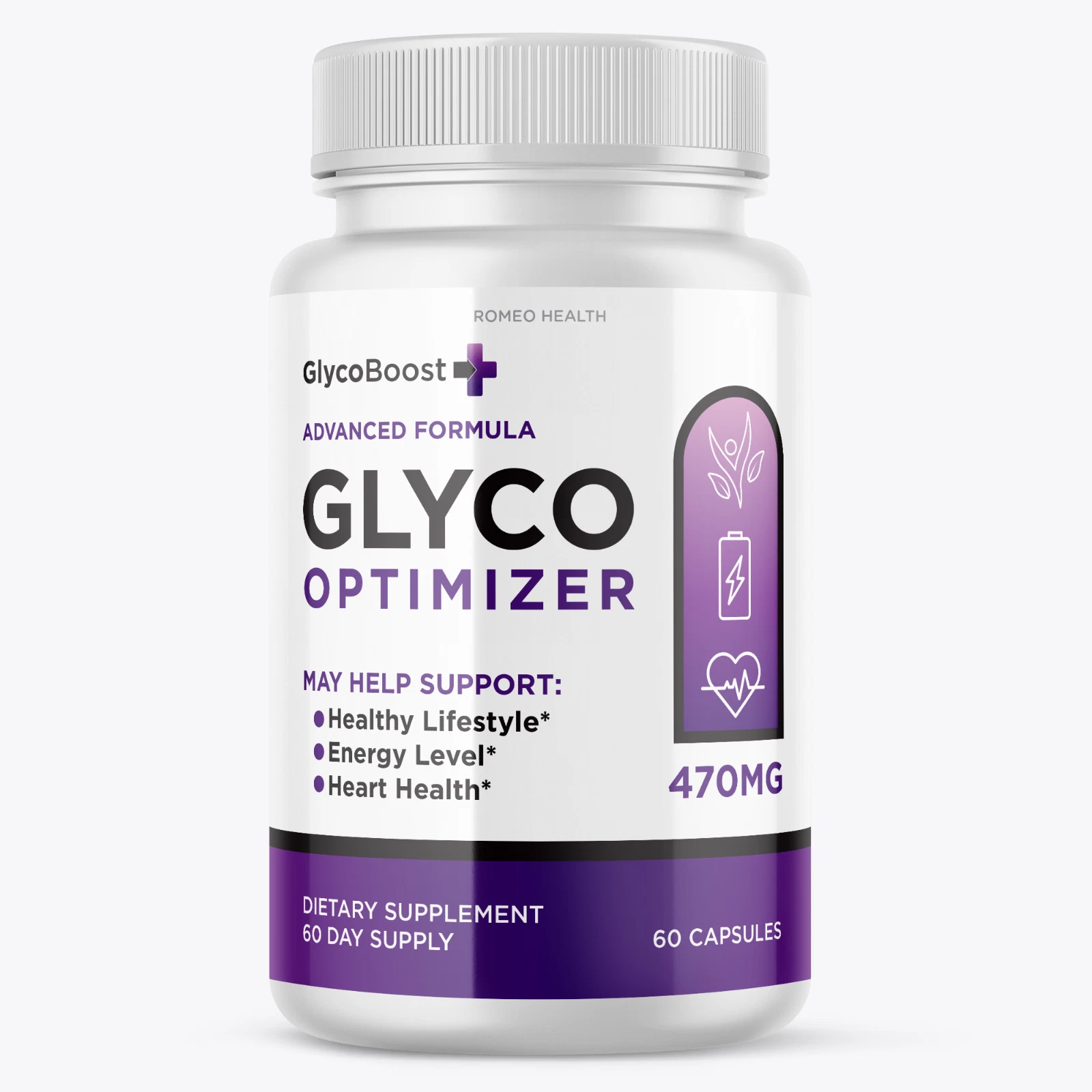 (2 Bottles) Glyco Optimizer - Blood Suggar Balance Dietary Supplement 60 Tablets