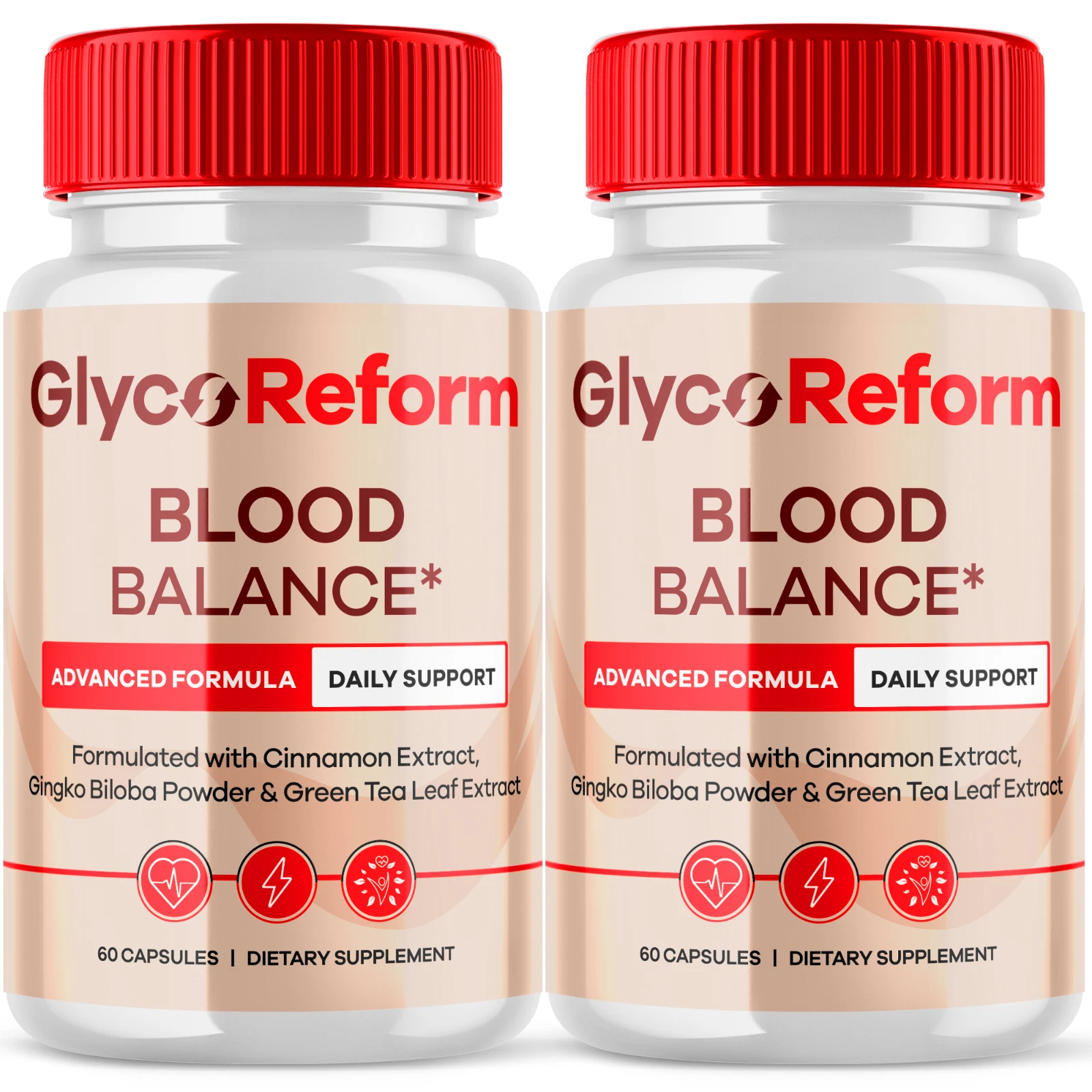 Glyco Reform Blood Optimizer Advanced Formula Glycogen Supplement 120 Capsules