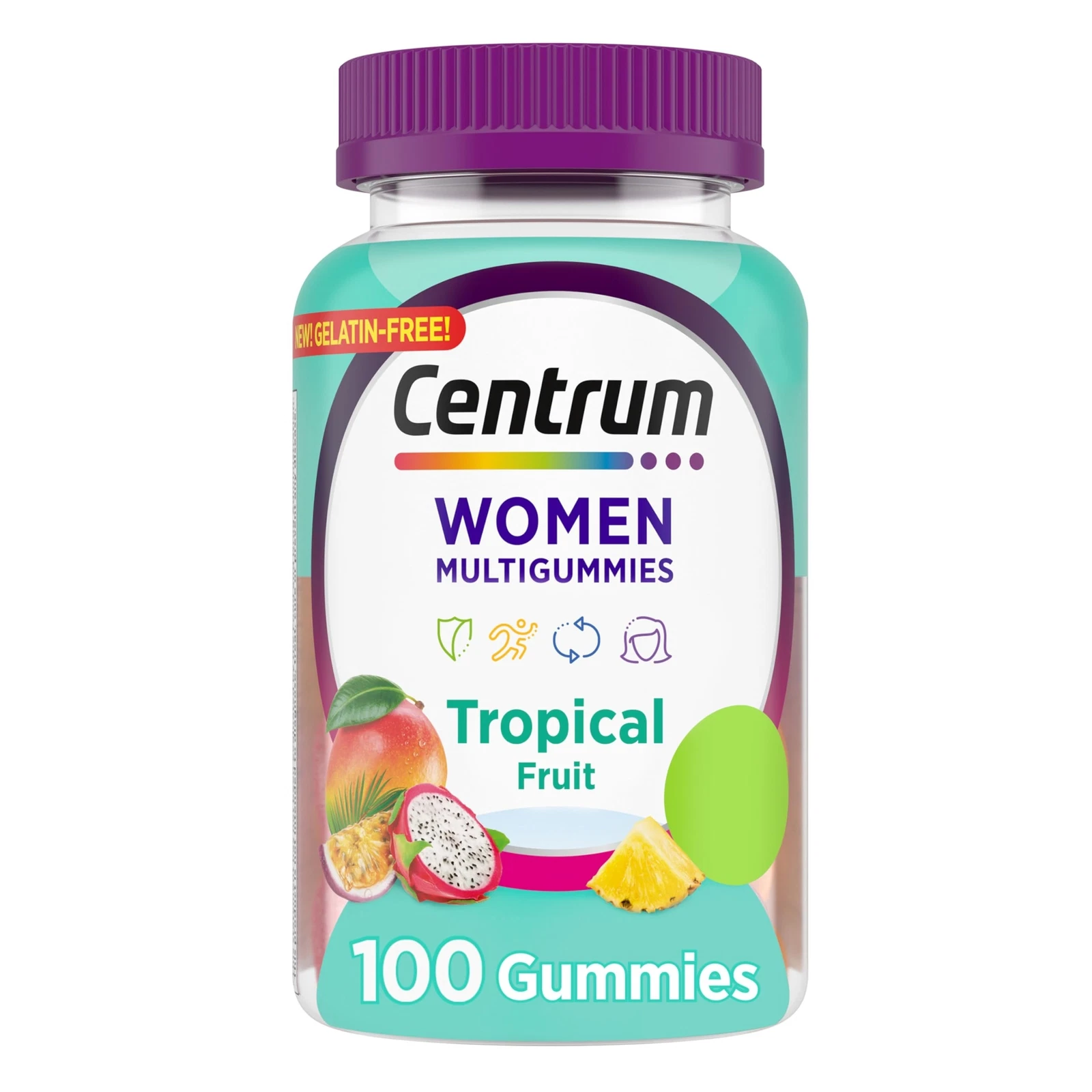 Centrum Women’s Multivitamin Gummies Immune Energy Healthy Appearance Support...