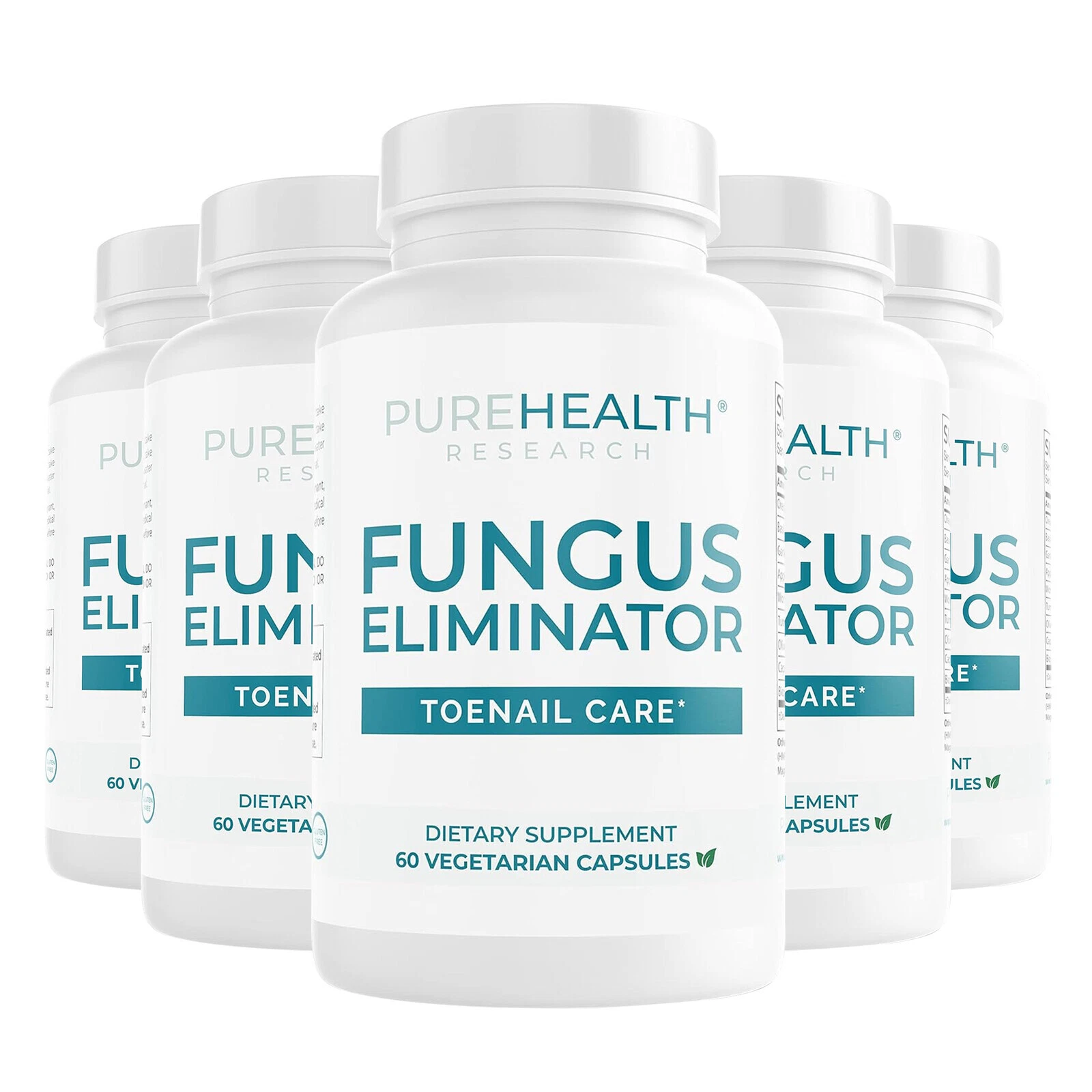 (2-5Pack)PureHealth Research Fungus Eliminator - Toenail Care, Oregano, Garlic