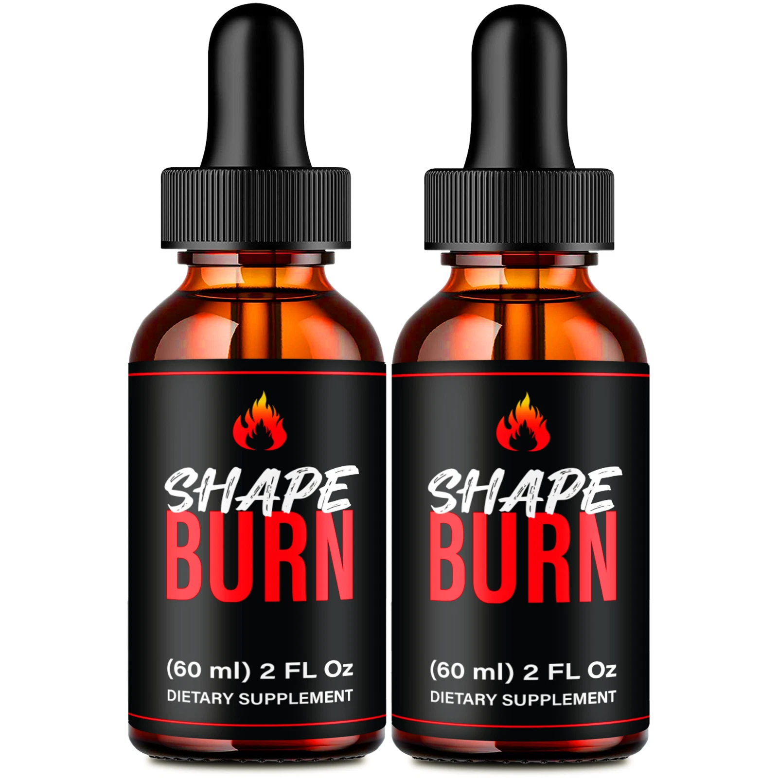 (2 Pack) Shape Burn Keto Drops, ShapeBurn Advanced Weight Management Droppers