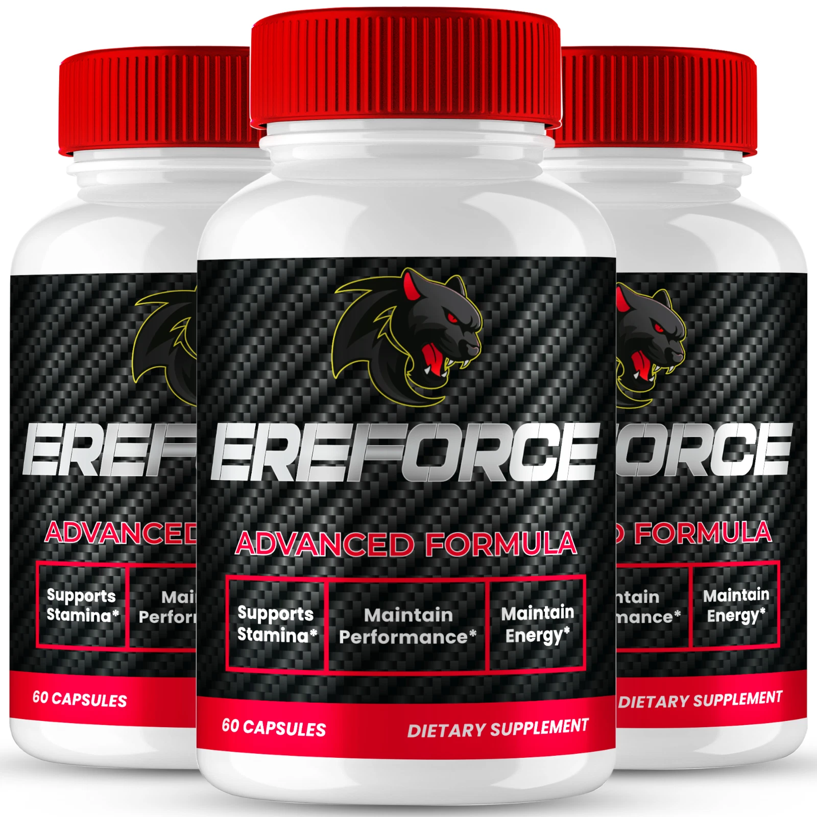 (3 Pack) Ereforce Pills for Men, Advanced Ere Force for Male Health Support