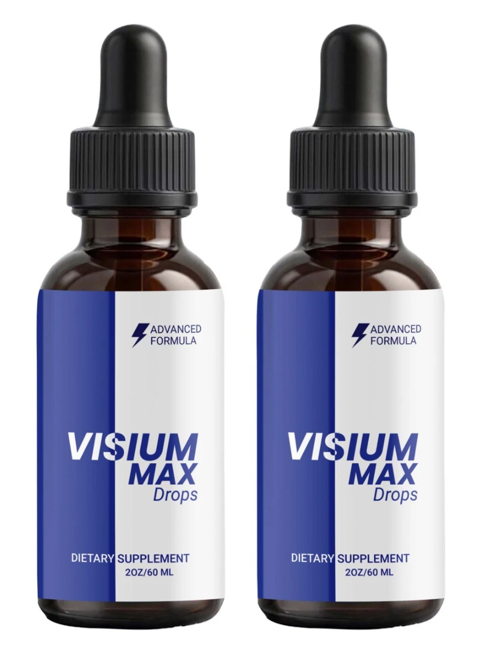 Visium Max Liquid Drops, Extra Strength VisiumMax, All Natural Formula (2 pack)