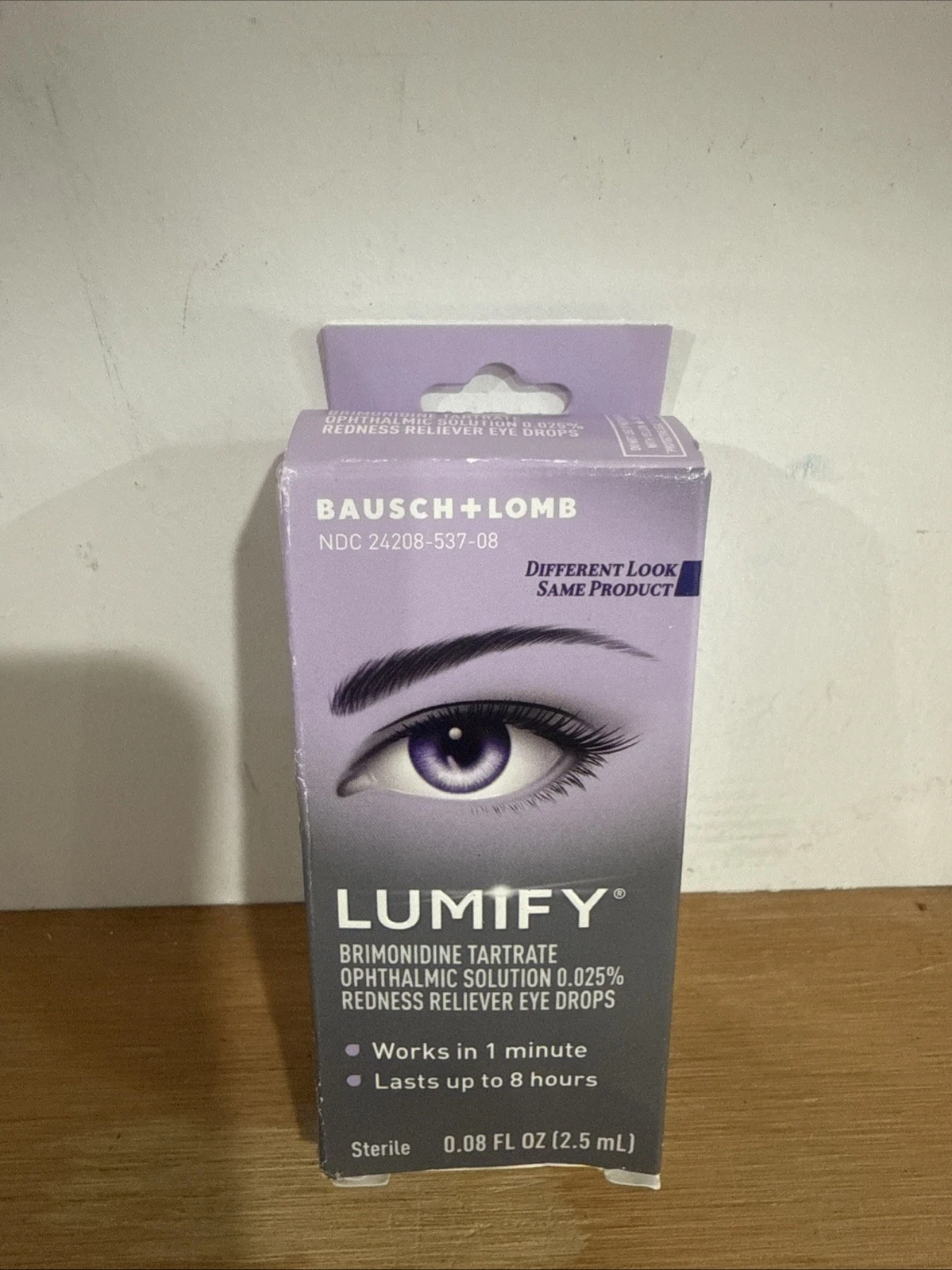 Bausch + Lomb Lumify Redness Reliever Eye Drops - 0.25fl oz.