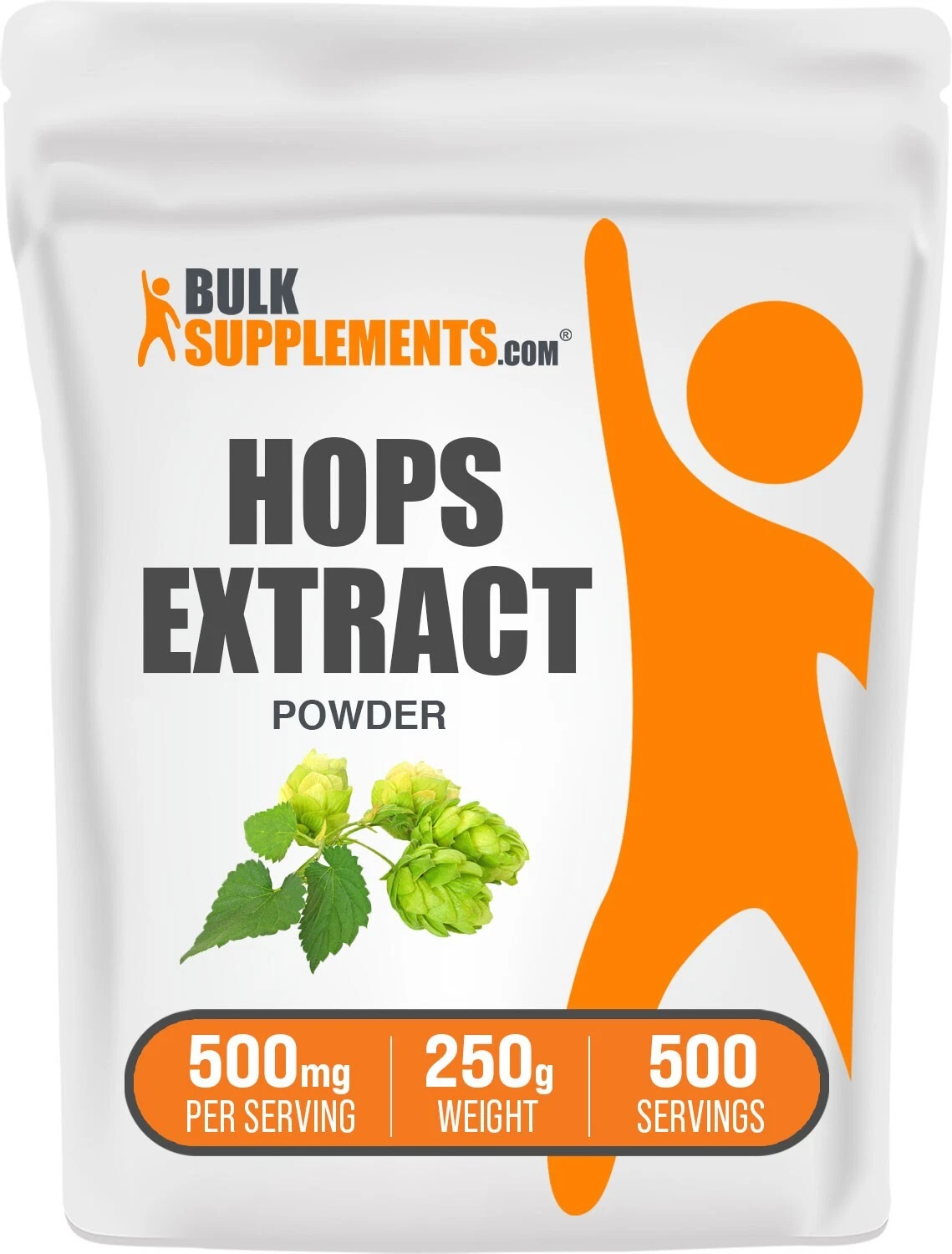 BulkSupplements Hops Extract Powder 250g - 500 mg Per Serving