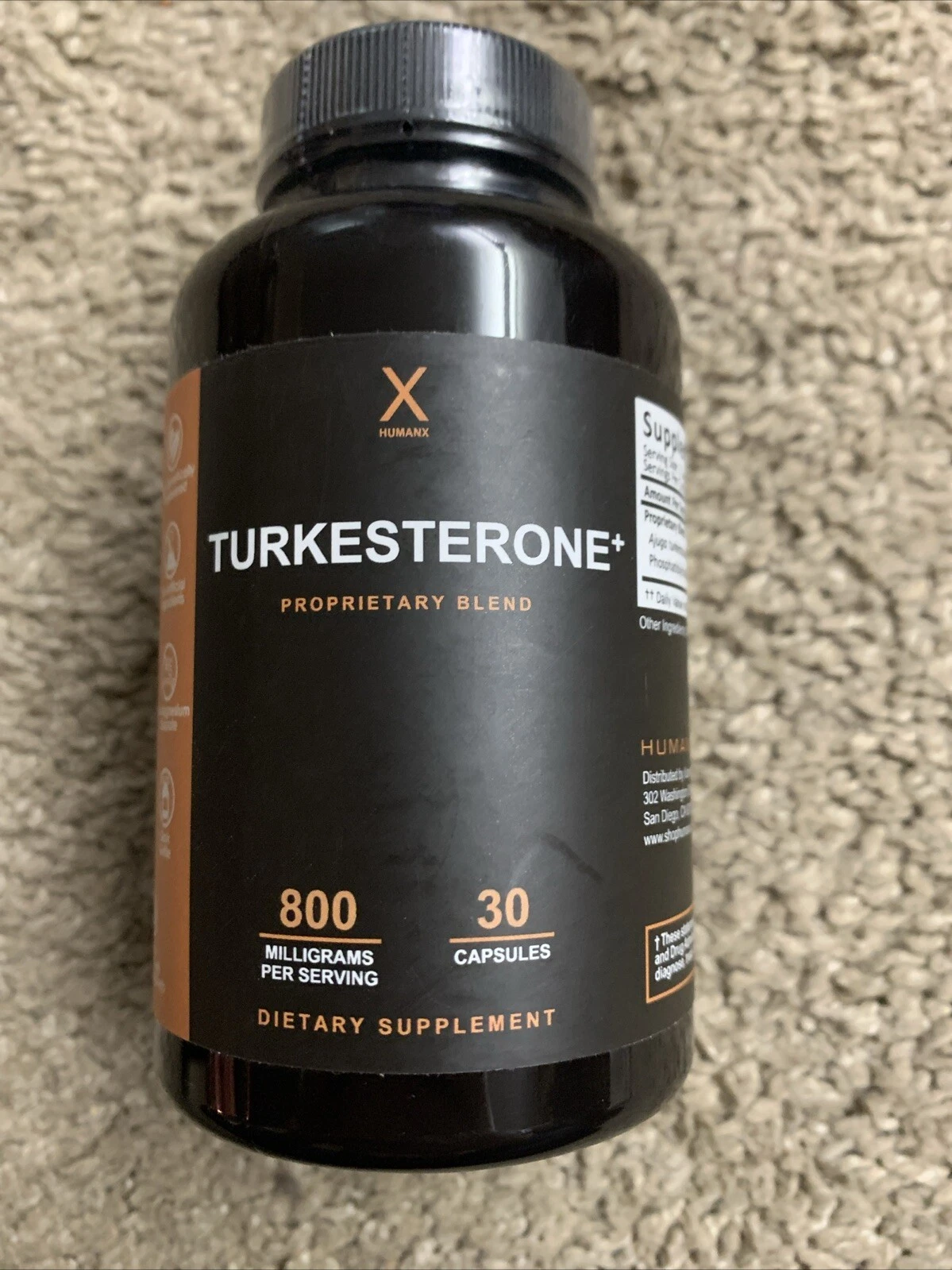 Turkesterone+, 800 mg, 30 Capsules