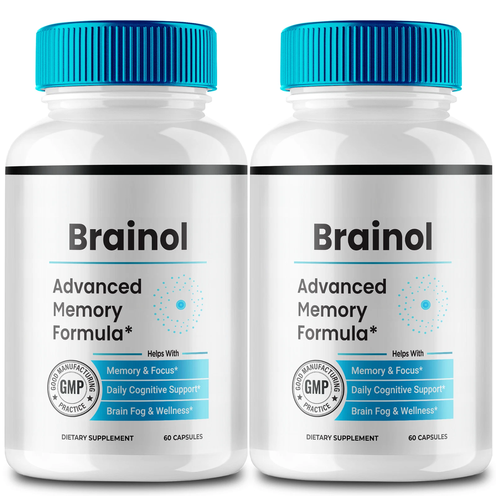 (2 Pack) Brainol Advanced Memory Formula for Ultimate Brain Optimization