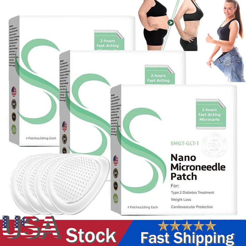 Nano Micro-needle Patch -SMGT-GLT-1 Patch-Unisex Slimming Microneedle Patch New