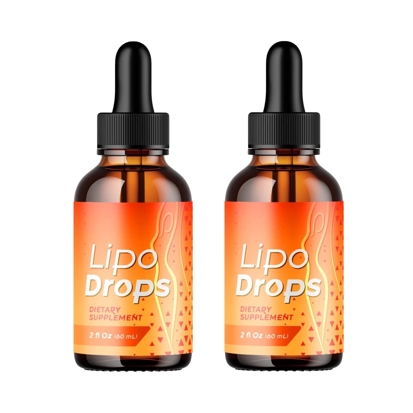 (Paquete de 2) Gotas Lipo - Suplemento dietético natural LipoDrops Extra Strength