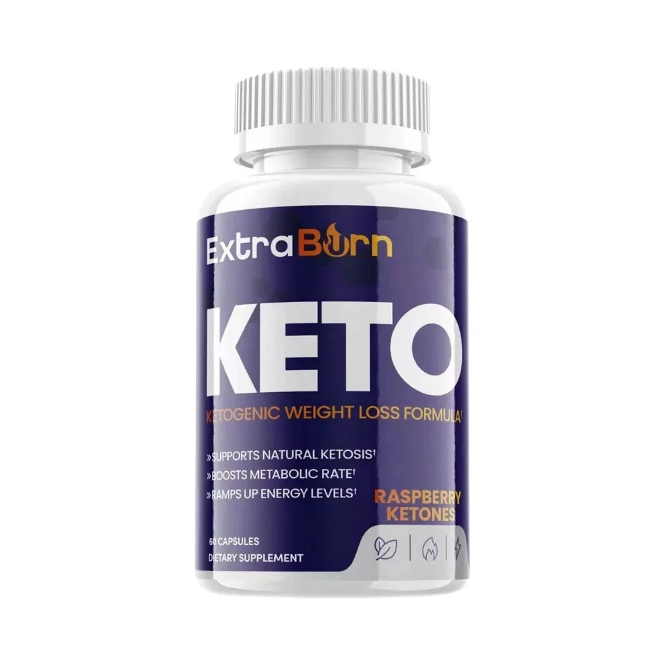 Extra Burn Keto Advanced Formula Weight Loss Dietary Supplement - (60 Capsules)