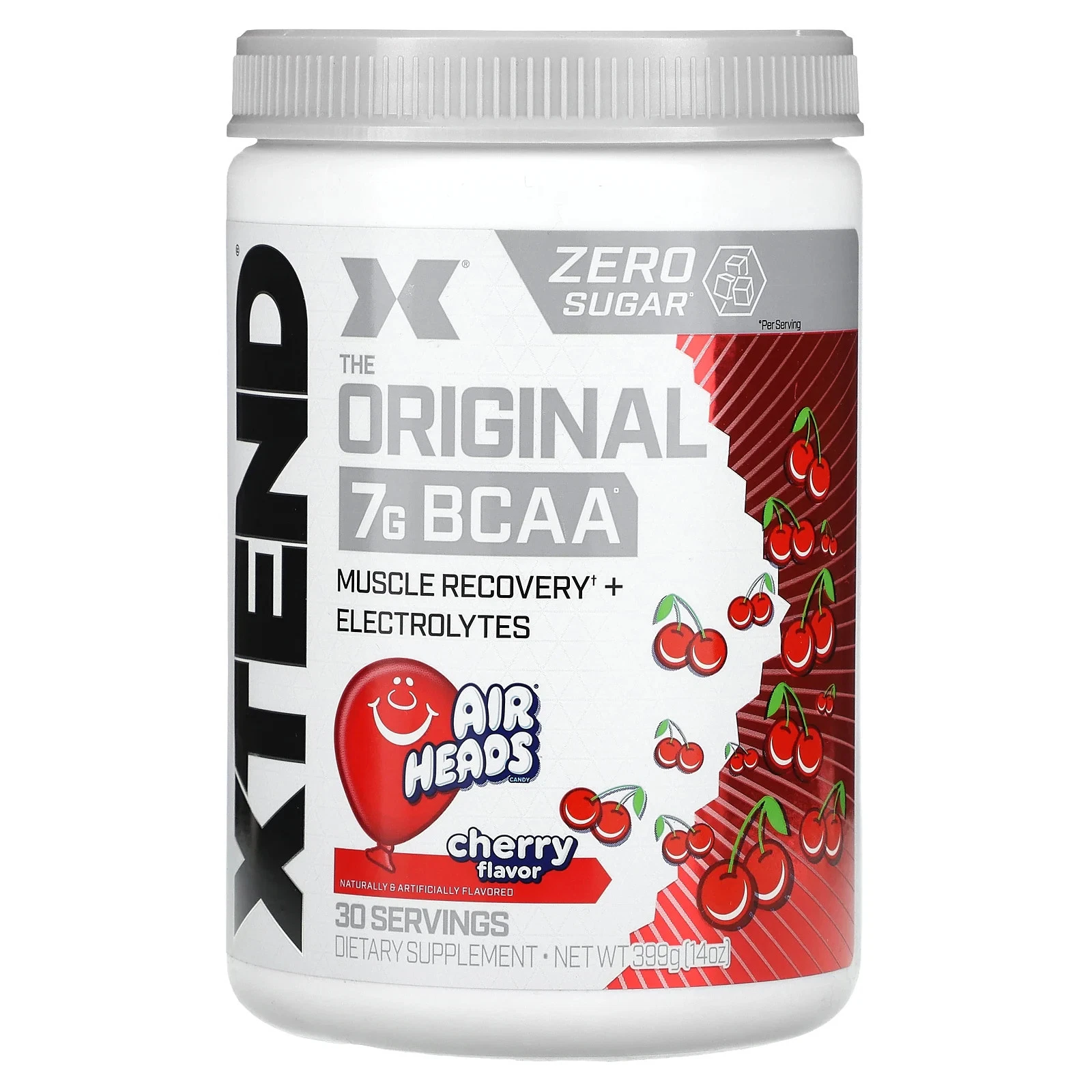 7G BCAA, Air Heads Cherry, 14 oz (399 g)