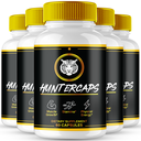 (5 Pack) Hunter Caps Men Capsules, Support Extra Strength Male Performance Pills