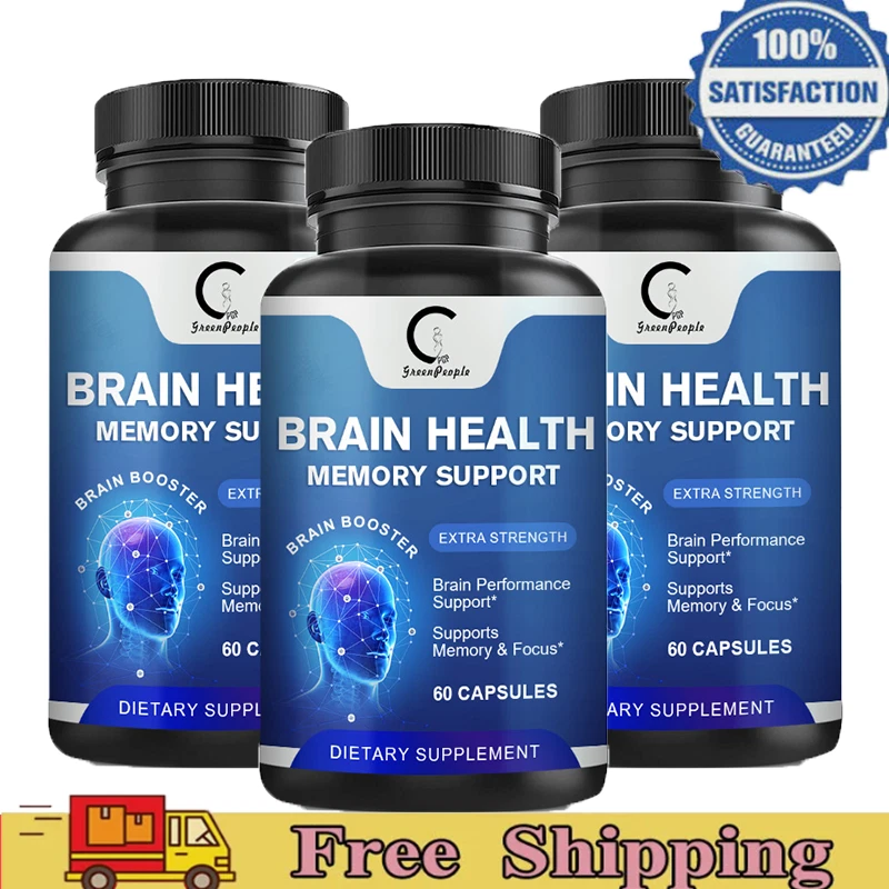 Brain Health Memory Support Supplement Boost Brain Performance Memory, Focus