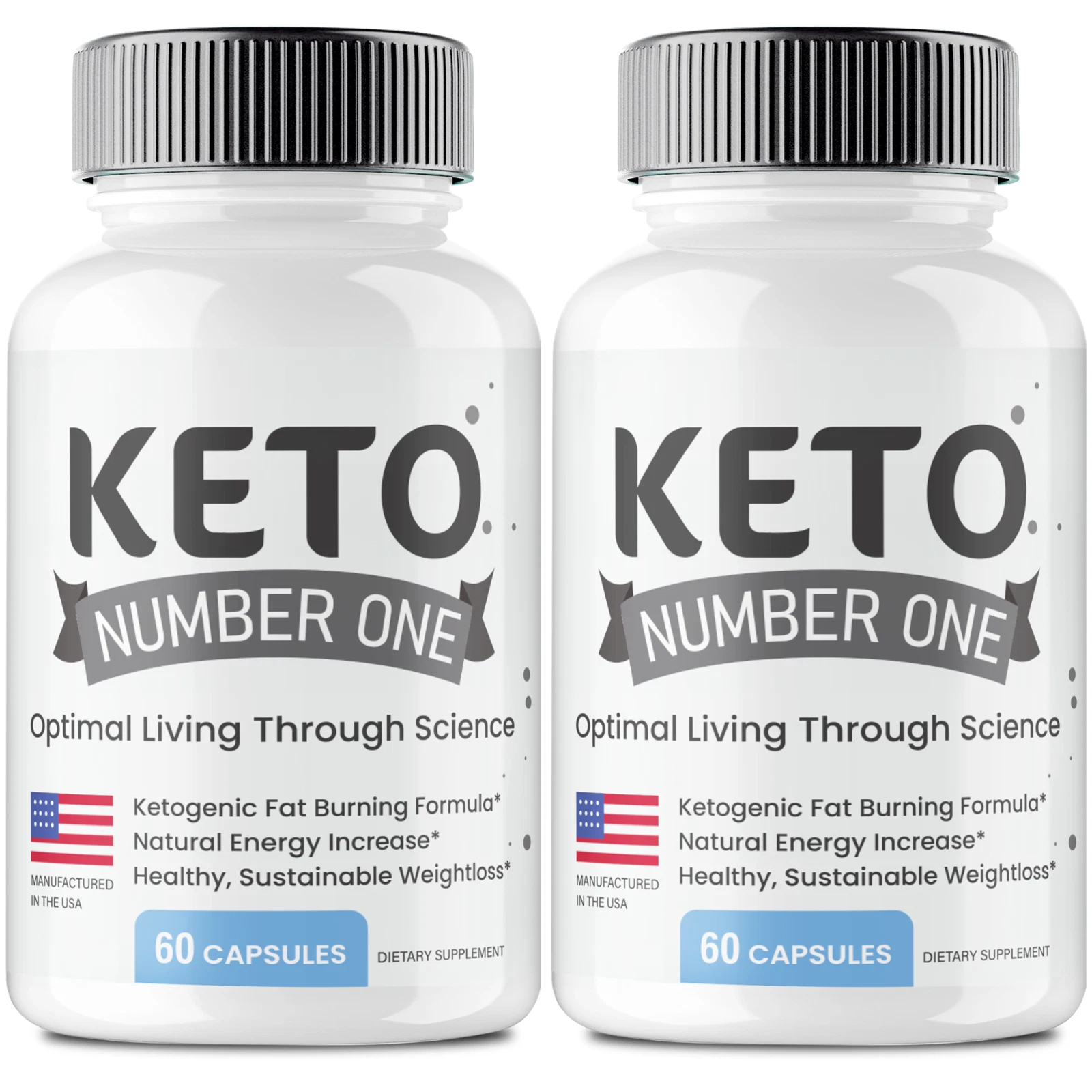 (2 Pack) Keto Number One Pills, KetoNumberOne for Weight Management Capsules