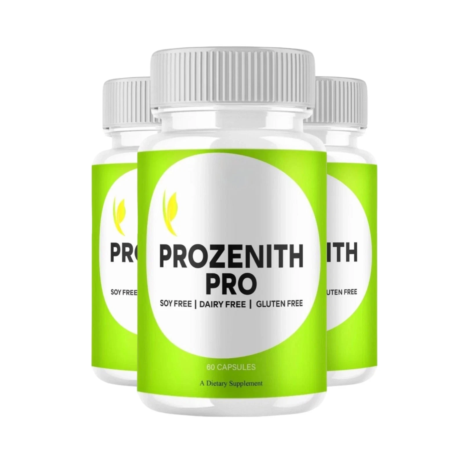 3-Pack Prozenith Pro Capsules, ProzenithPro Supports Weight Loss - 180 Capsules