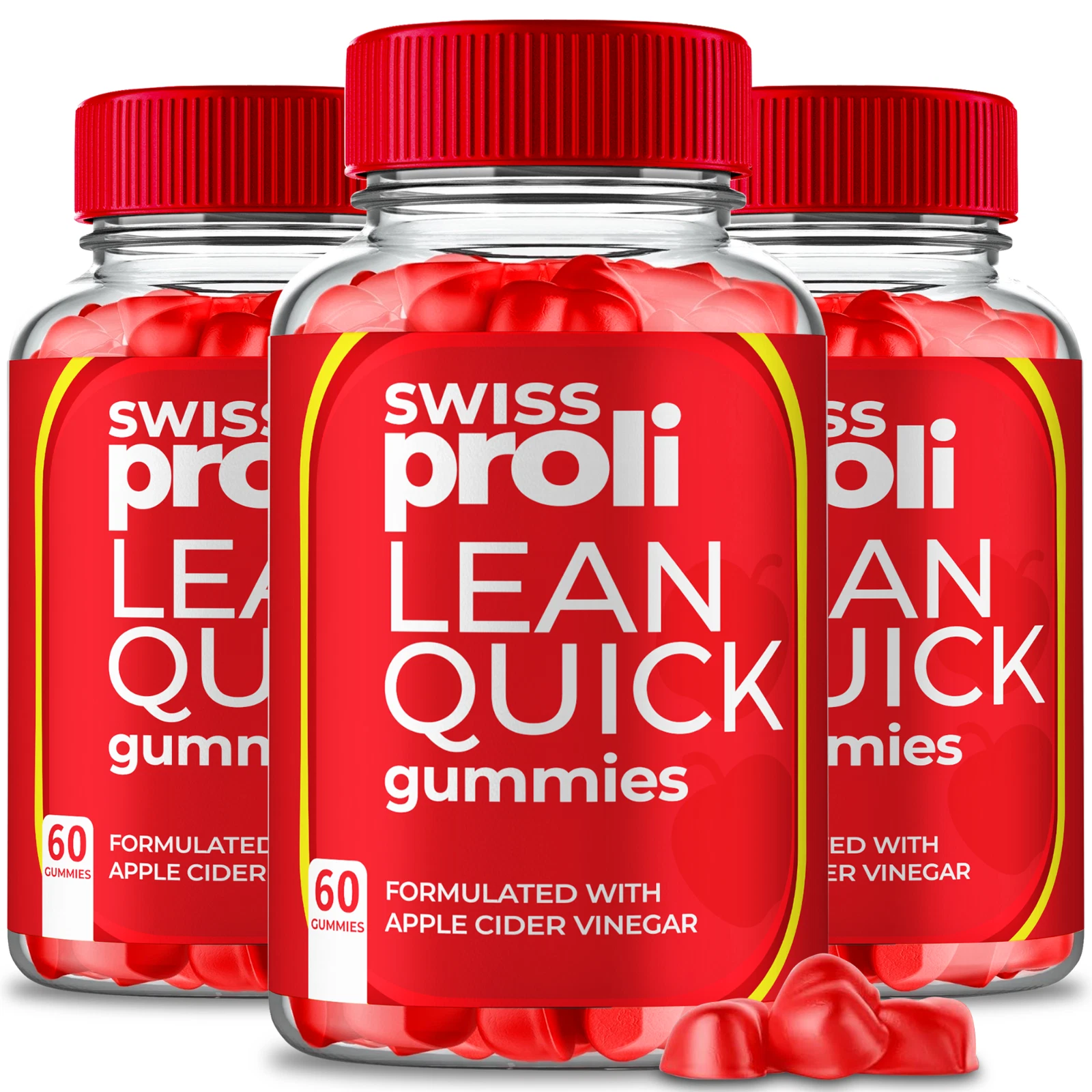 (3 pack) Lean Quick Keto ACV Gummy, LeanQuick Advanced Weight Loss & Energy