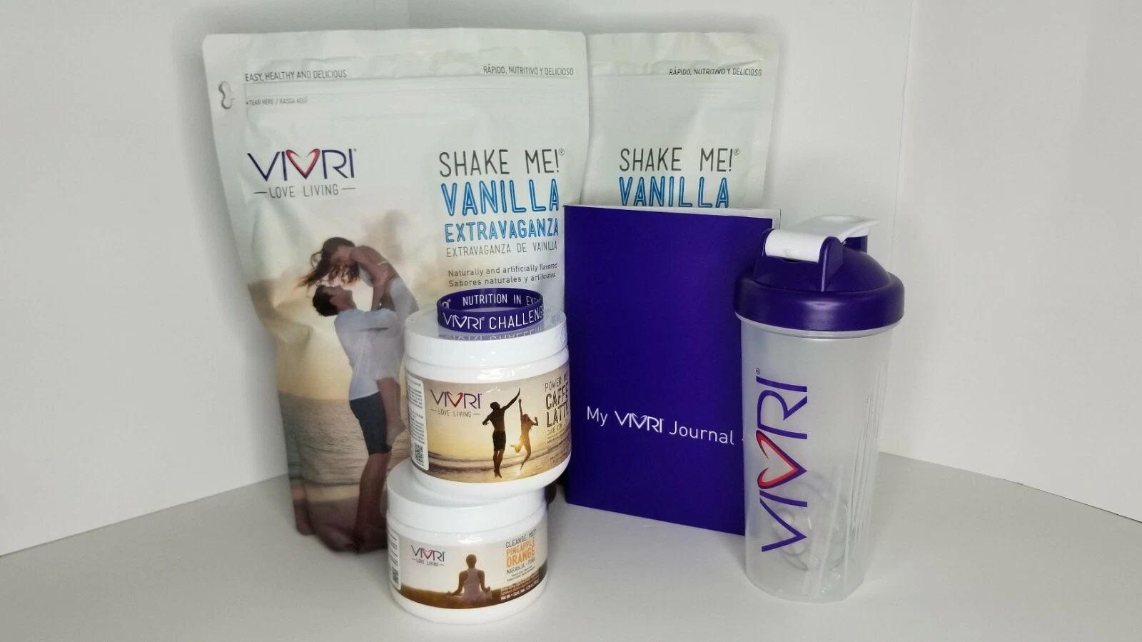 Vivri Essential Nutrition 20 Day Challenge- Vanilla- Cafe Latte Pineapple Orange
