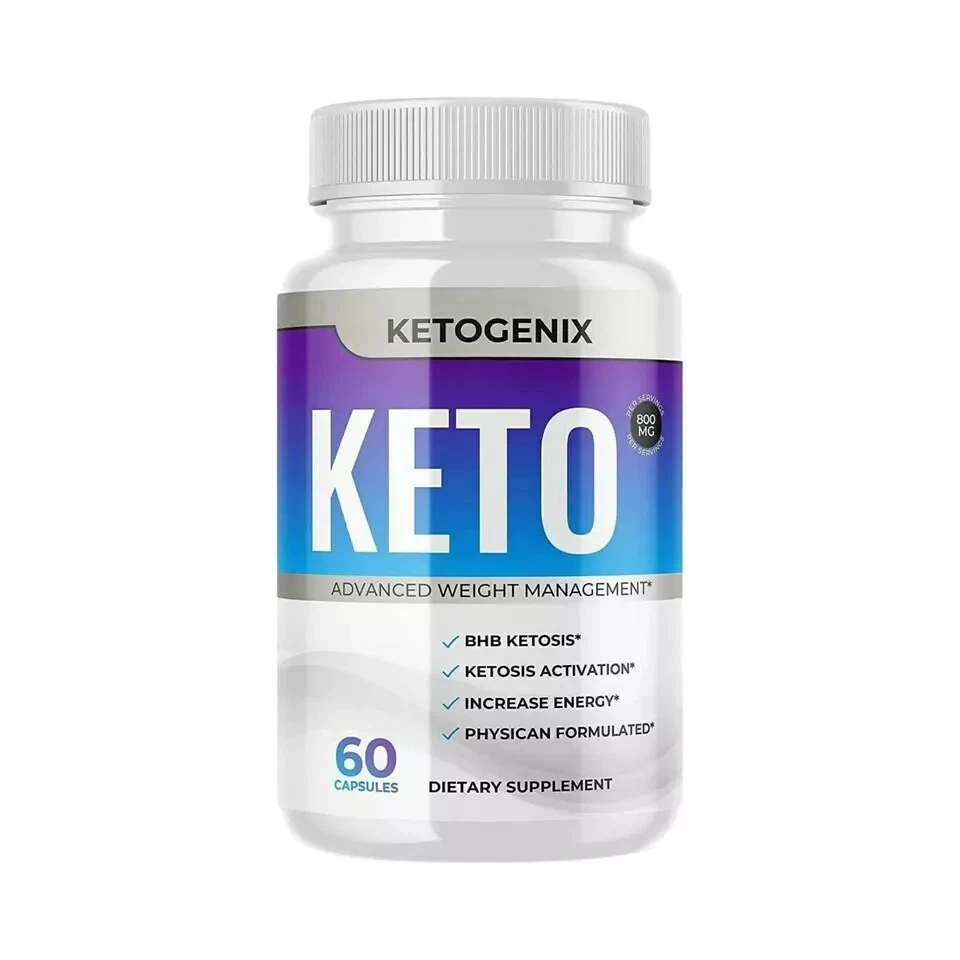 Ketogenix Keto Pill Advance Formula Weight Loss Dietary Supplement (60 Capsules)