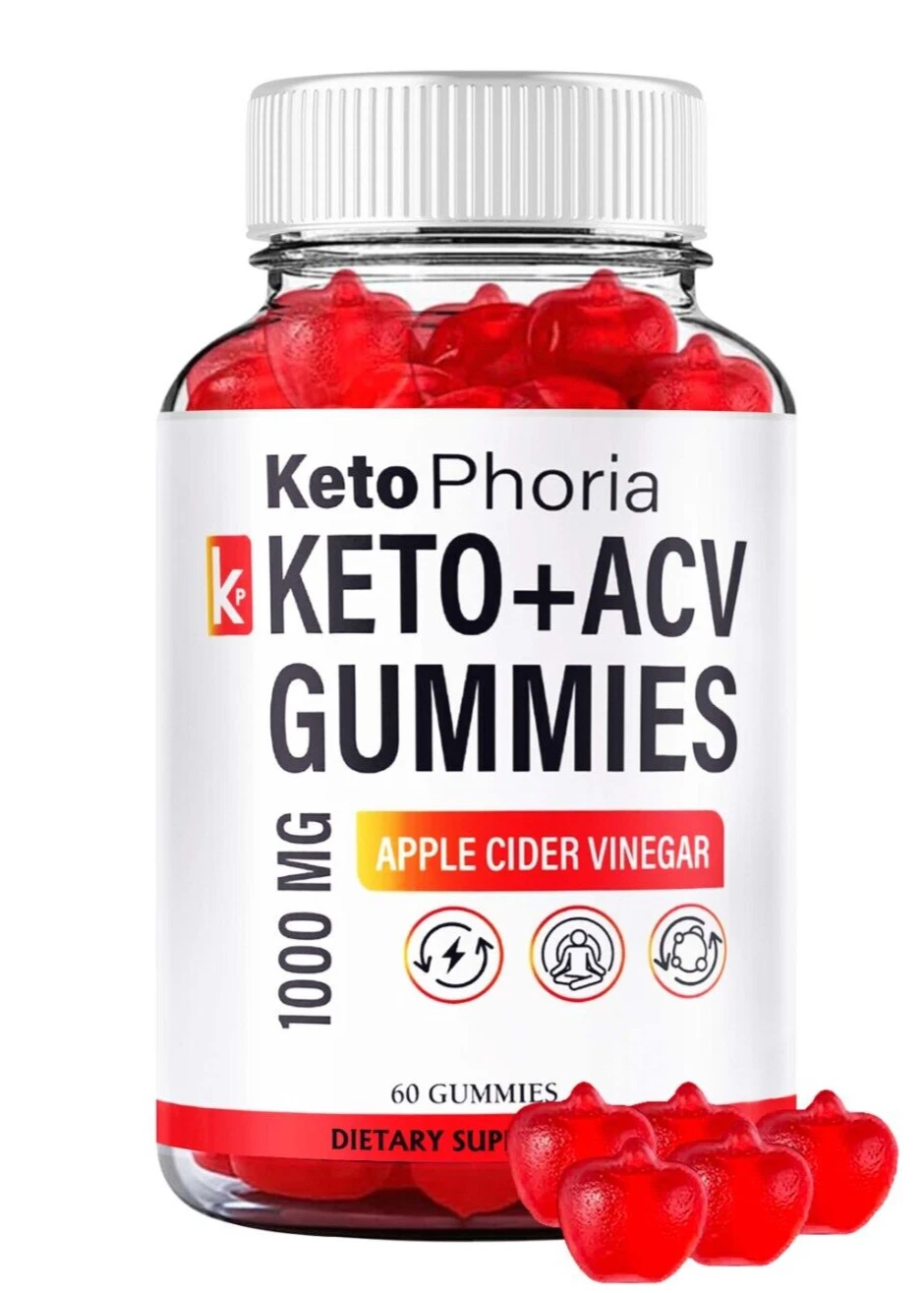 (1 Pack) KetoPhoria Advanced ACV Gummies to Support Weight Loss