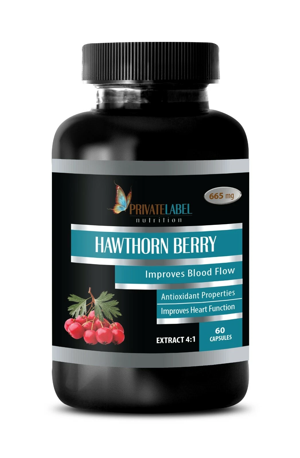 diet pills - AWTHORN BERRY 665MG - natural weight loss 1 Bottle 60 Capsules