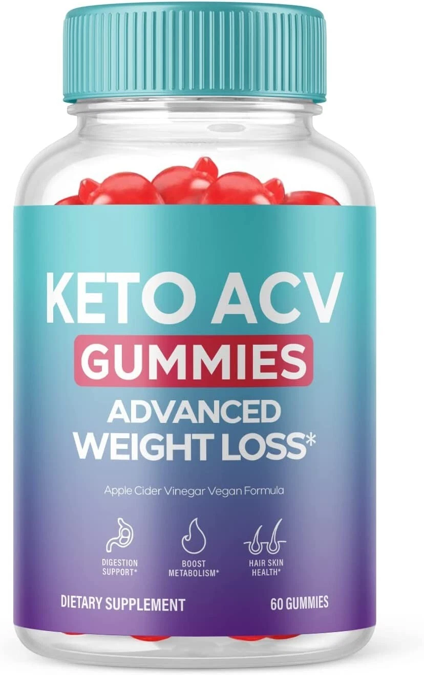 1 Pack - Keto ACV Gummies - Vegan, Fat burner, Weight Loss Supplement - 60 Gums