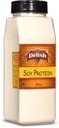 It's Delish Soy Protein Powder, 14 OZ Large Jar | Plant-Based Bulk Protein...