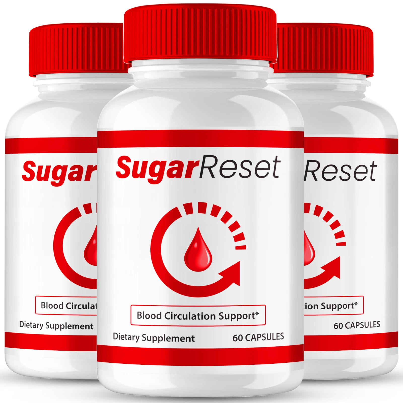 (3 Pack) Sugar Reset Capsules, SugarReset for Healthy Blood Support Formula