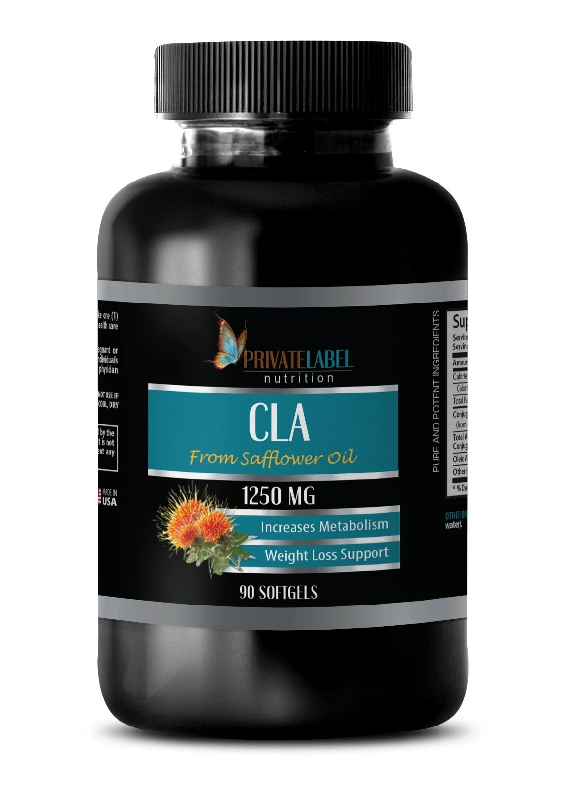 extreme weight loss pills - CLA 1250mg - weight loss supplements - 90 Softgels