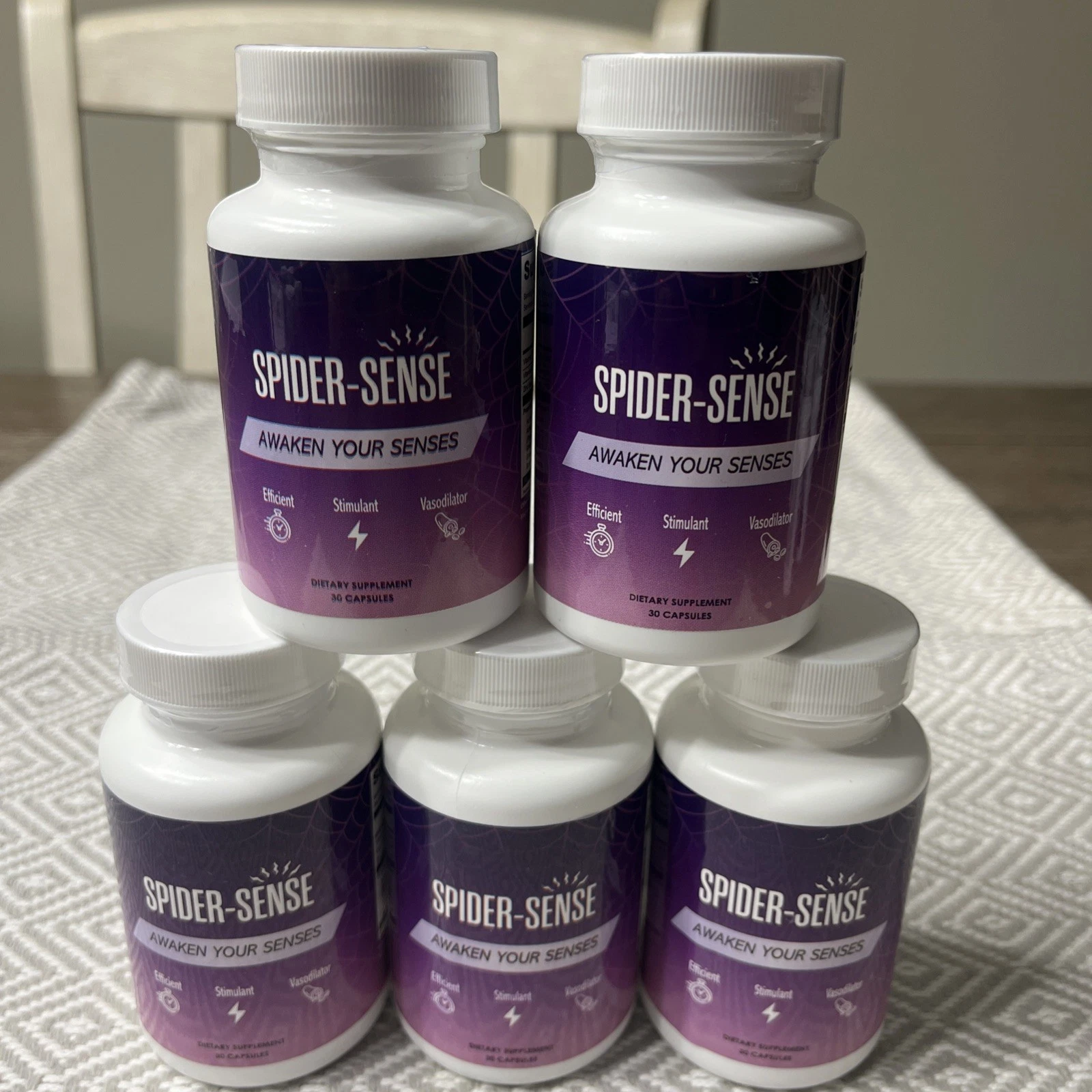 Spider Sense Pills - SpiderSense for Overall Mens Health - 30 Capsules