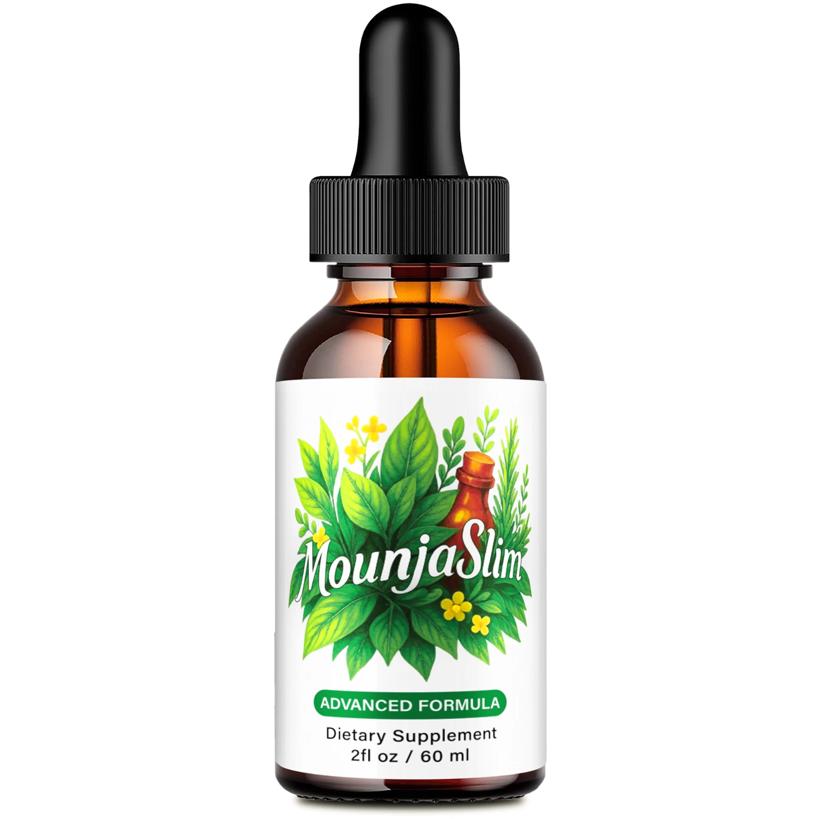 (1 Pack) MounjaSlim Drops, Mounja Slim Advanced Weight Loss Management Formula