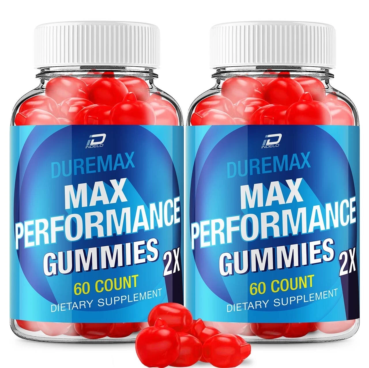(2 Pack) DureMax Gummies for Men - Dure Max Male Gummies All-Natural Supplement