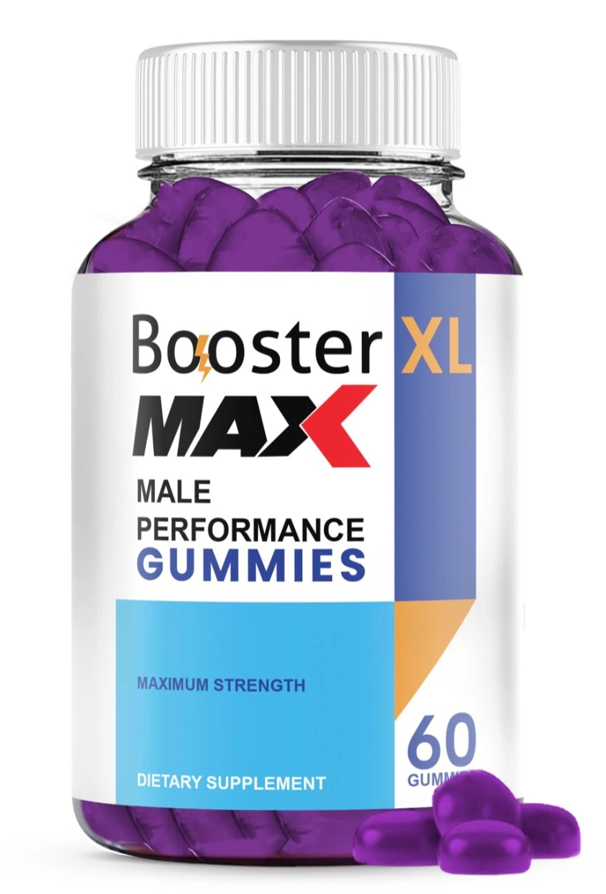 Booster XL MAX Male Gummies - Maximize Vitality and Performance (1 Pack)