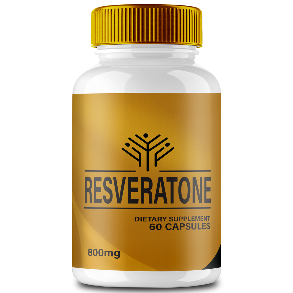 Resveratone Keto Capsules - Support Weight Loss & Digestion Pills 60ct