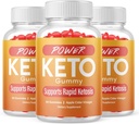 3-Power Keto Gummies, Weight Loss, Fat Burner, Appetite Suppressant Supplement