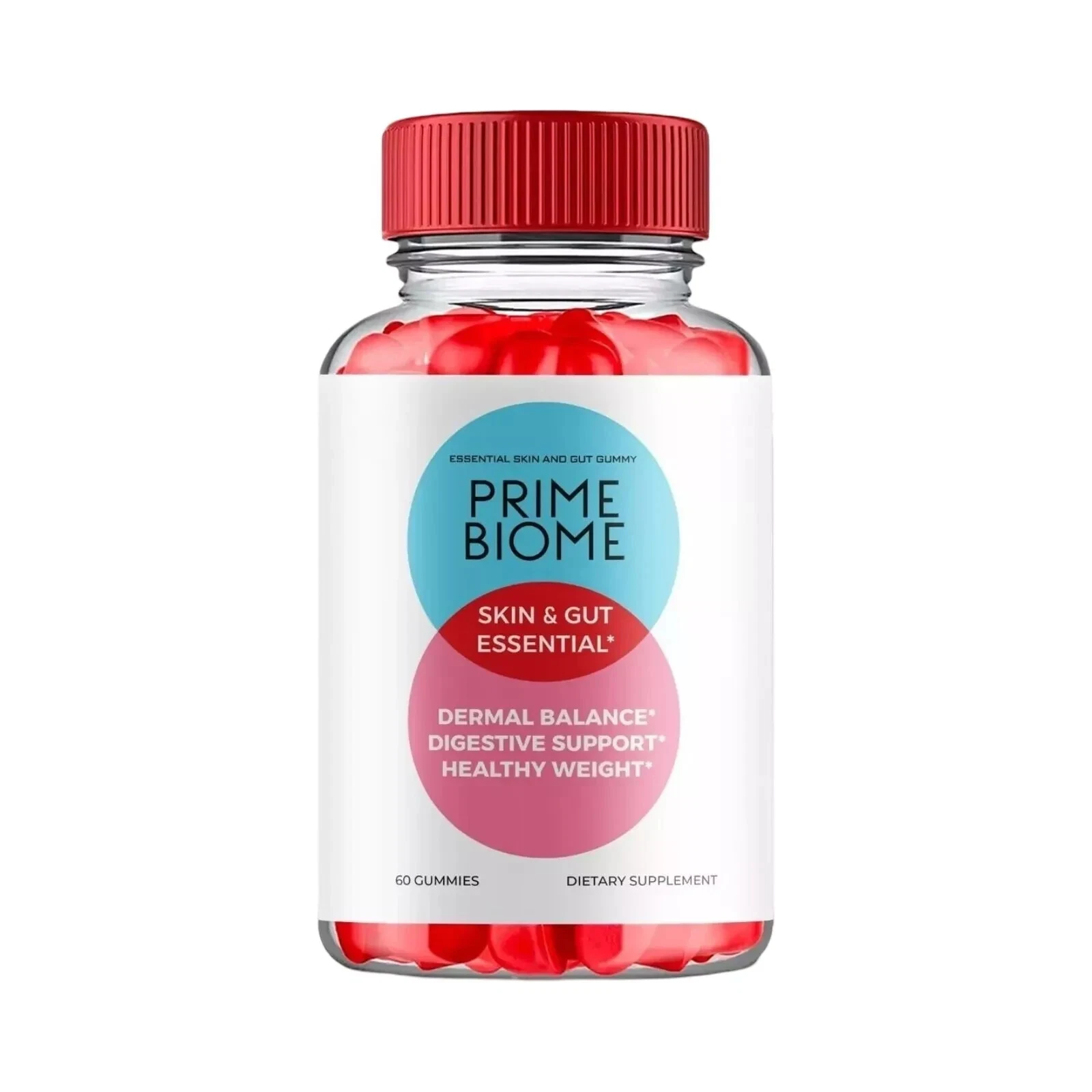 Prime Biome Keto ACV Weight Loss Gummies, PrimeBiome Gummies - 60 Gummies